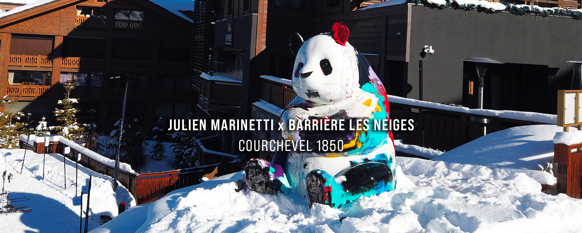 SOLD OUT – JULIEN MARINETTI X BARRIÈRE LES NEIGES - Galeries Bartoux