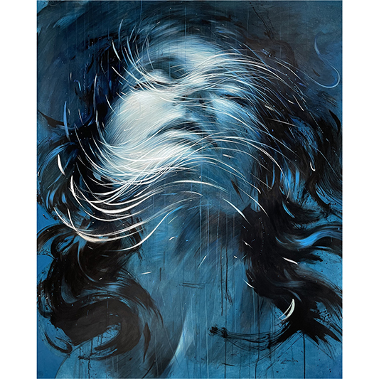 Pensées bleues - HAUTON EWA - Galeries Bartoux