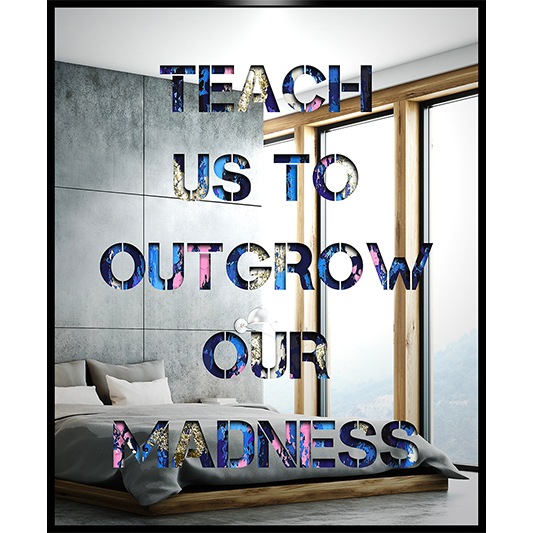 Teach us to outgrow our madness - MILES DEVIN - Galeries Bartoux