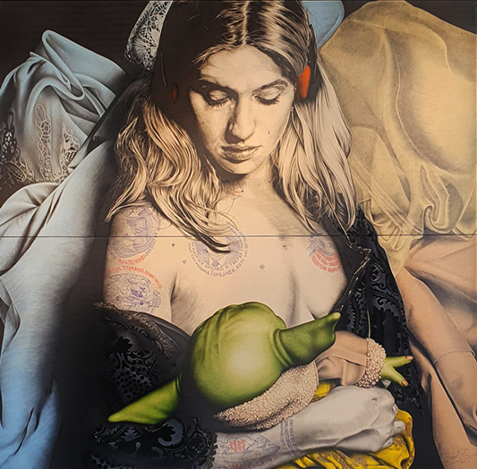 La Vergine Des Latte Yoda - GABRIEL MORENO - Galeries Bartoux