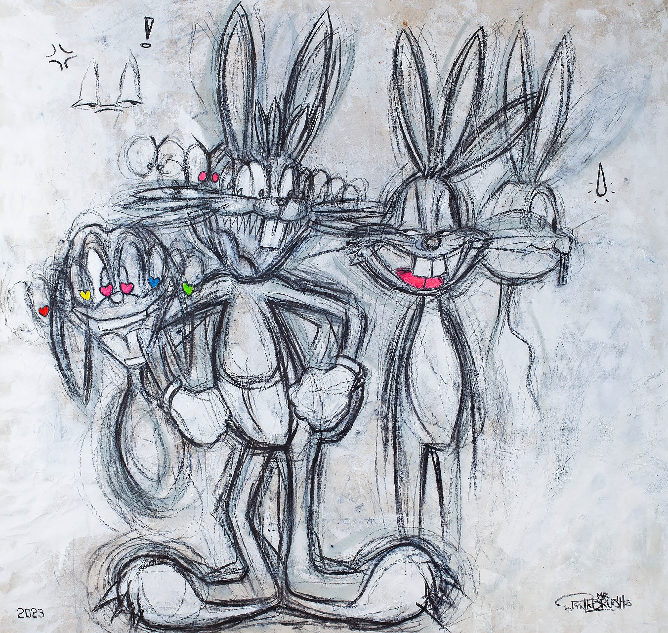 BUCKY - MR PINKBRUSH - Galeries Bartoux