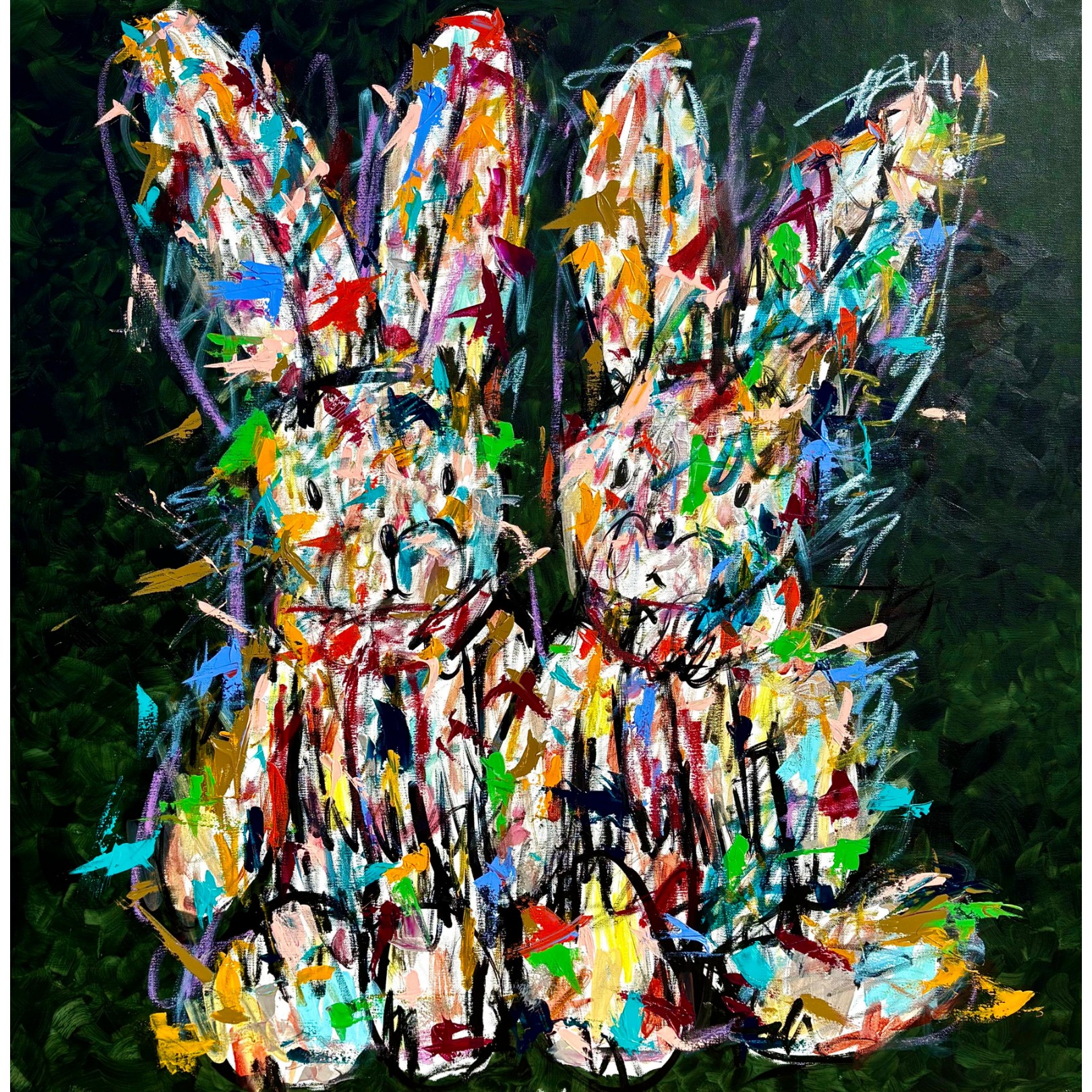 DANS LA FORÊT DES COULEURS - KIKO - Galeries Bartoux