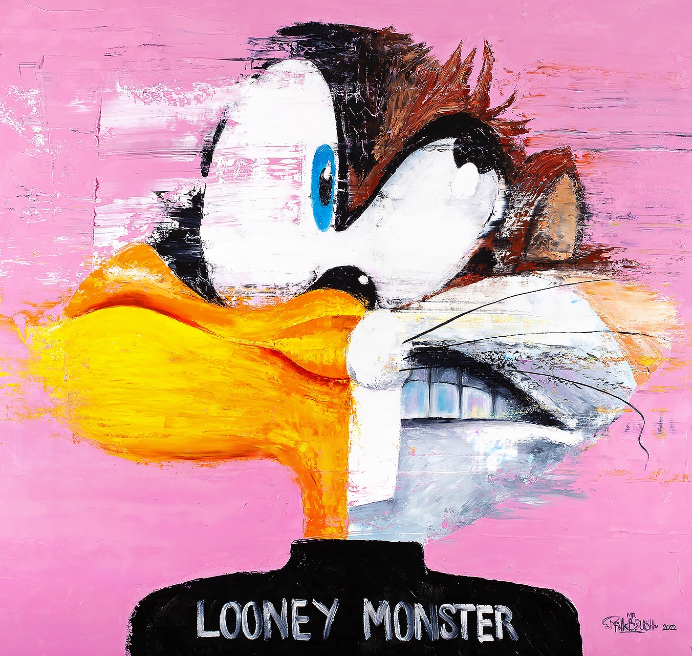 LOONEY MONSTER - MR PINKBRUSH - Galeries Bartoux
