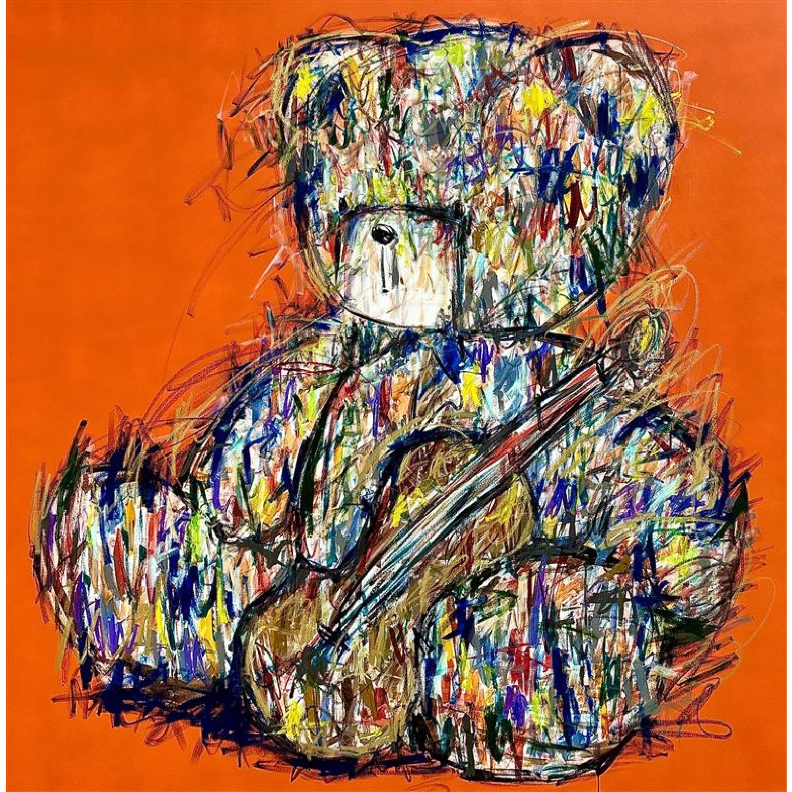 L’OURS AUX CORDES D’OR - KIKO - Galeries Bartoux
