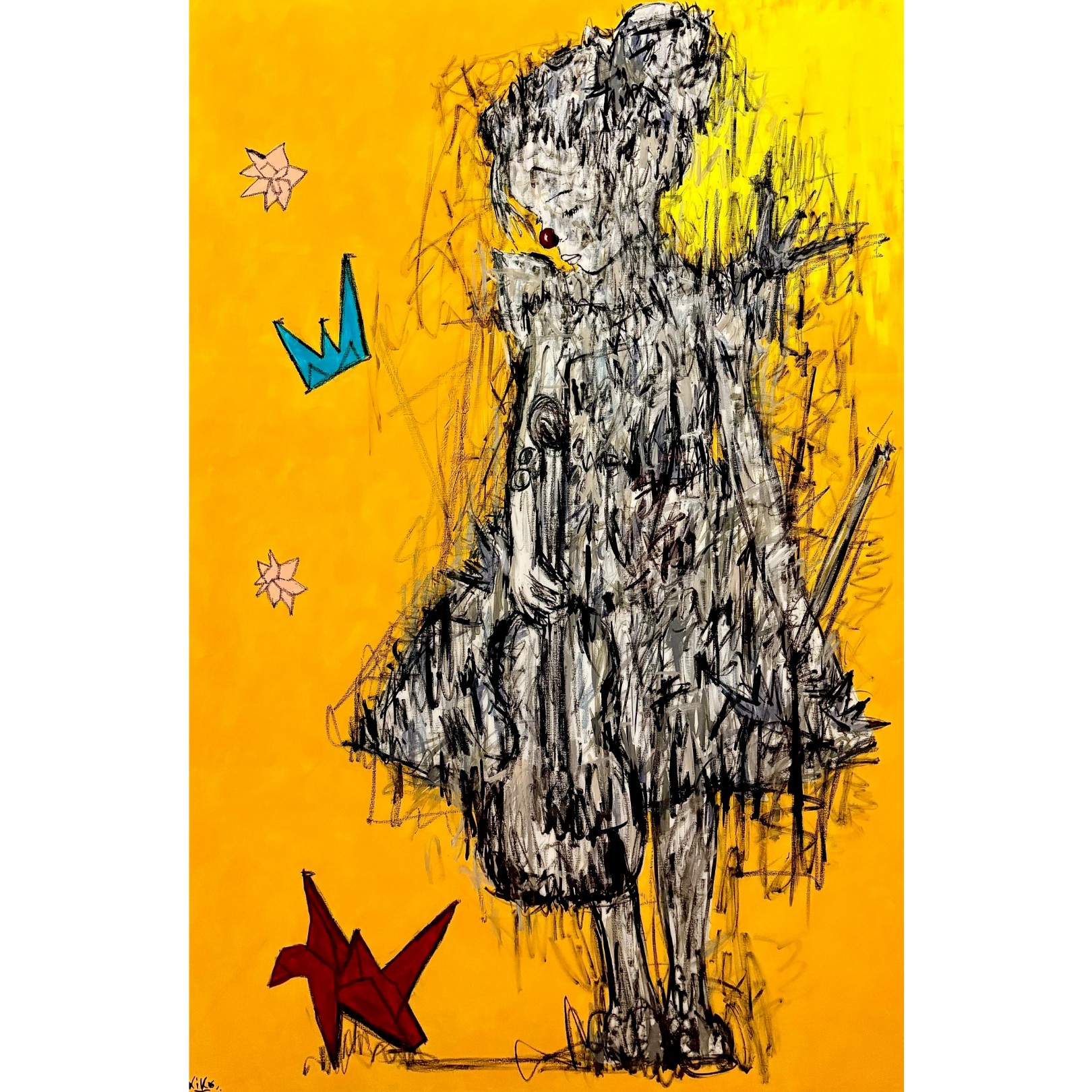 ORIGAMI D’OMBRE ET DE LUMIÈRE - KIKO ORIGAMI D’OMBRE ET DE LUMIÈRE - KIKO - Galeries Bartoux