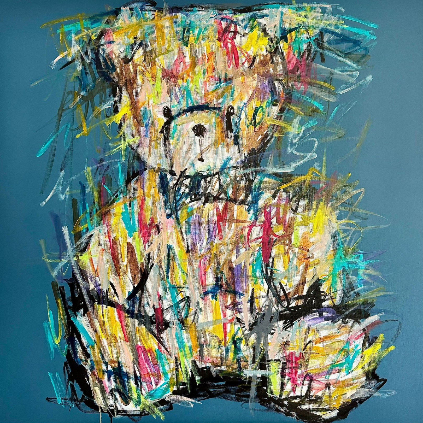 OURSON EN COULEURS - KIKO - Galeries Bartoux