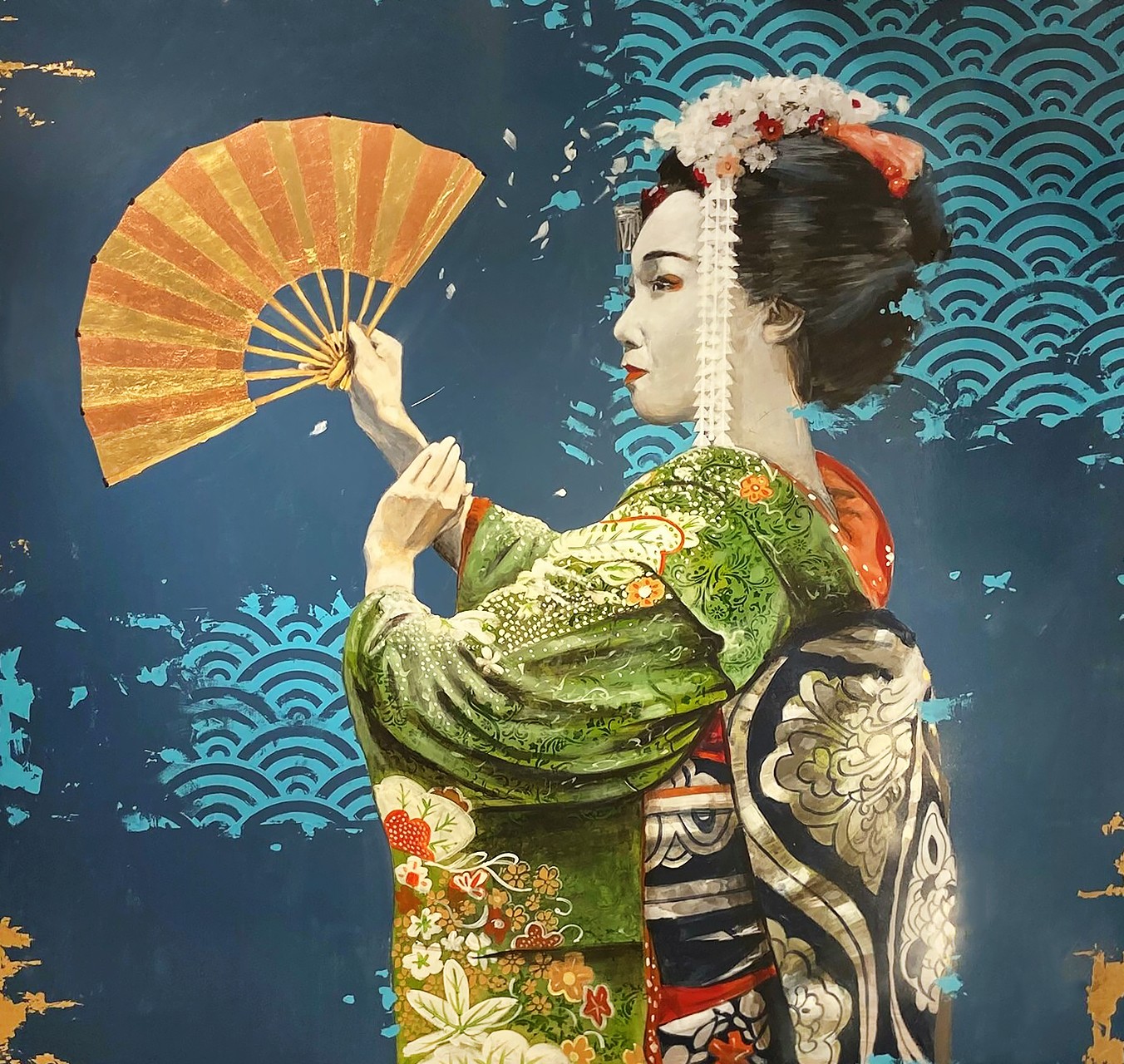 THE GREEN KIMONO - TOM PORTA - Galeries Bartoux