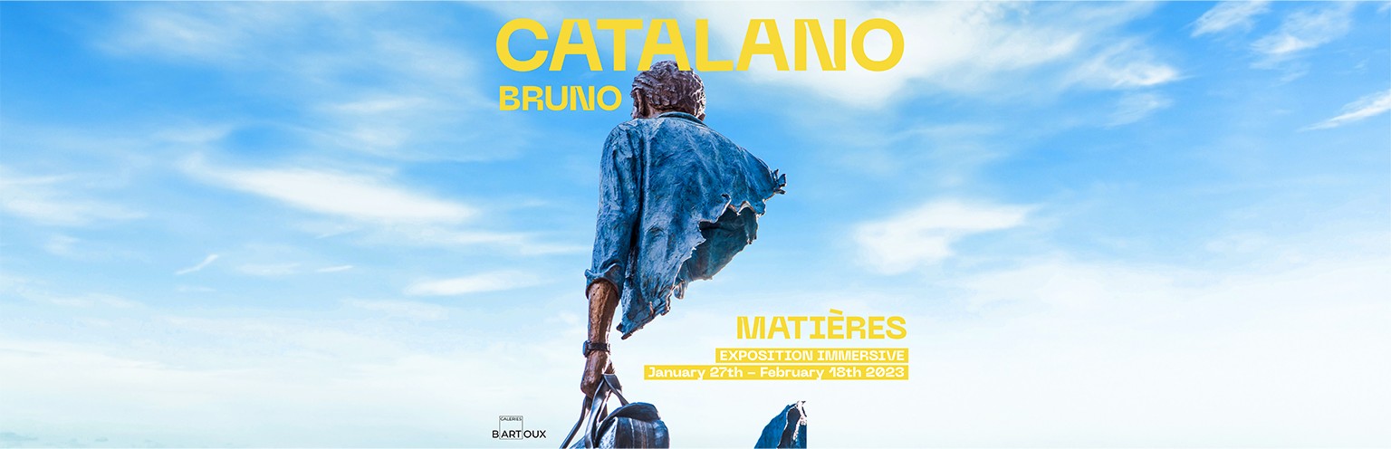 MATIÈRES – BRUNO CATALANO, EXPOSITION IMMERSIVE - Galeries Bartoux