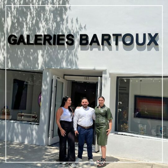 GALERIES BARTOUX MIAMI FÊTE SES TROIS ANS ! - Galeries Bartoux