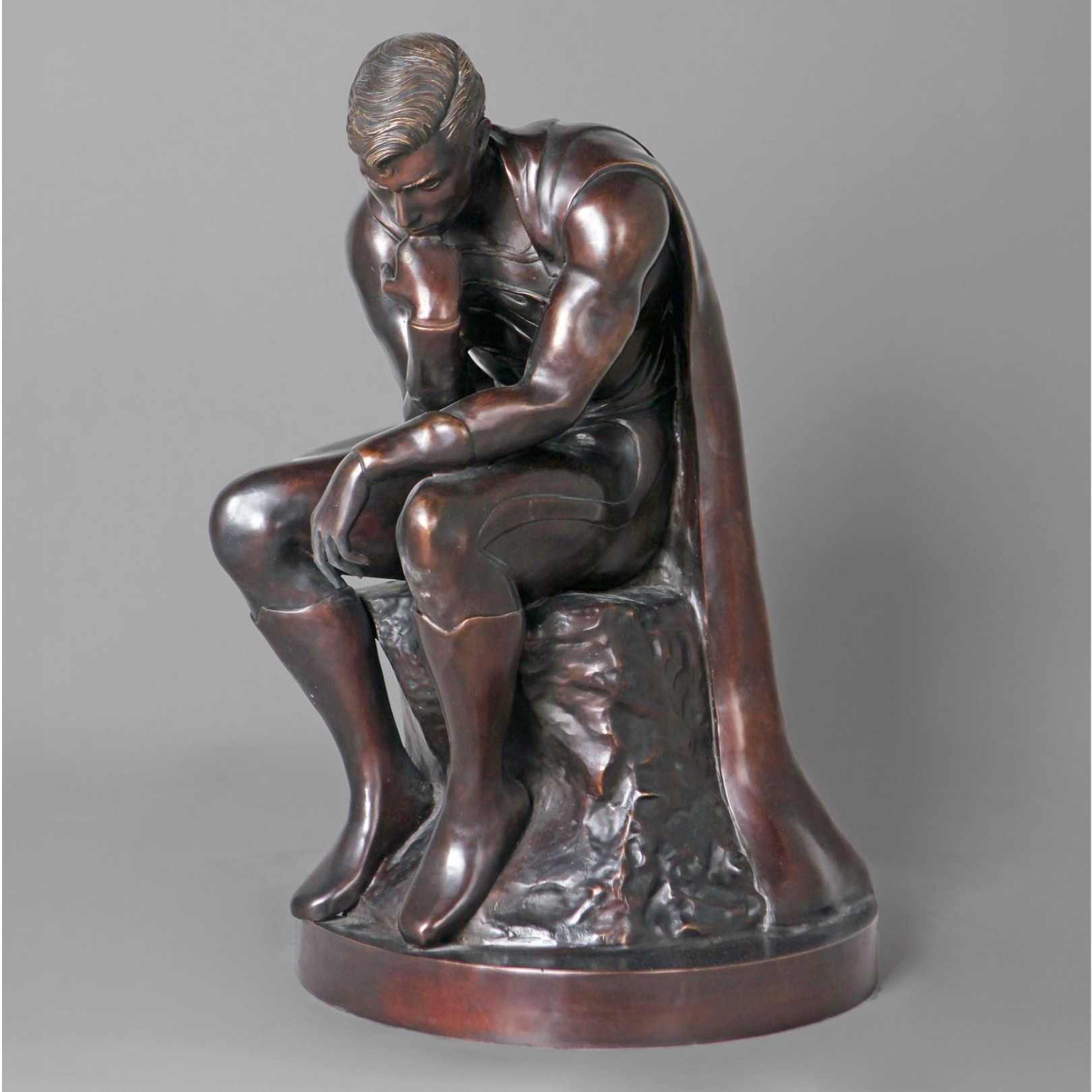 SUPERMAN THINKER - LÉO CAILLARD - Galeries Bartoux