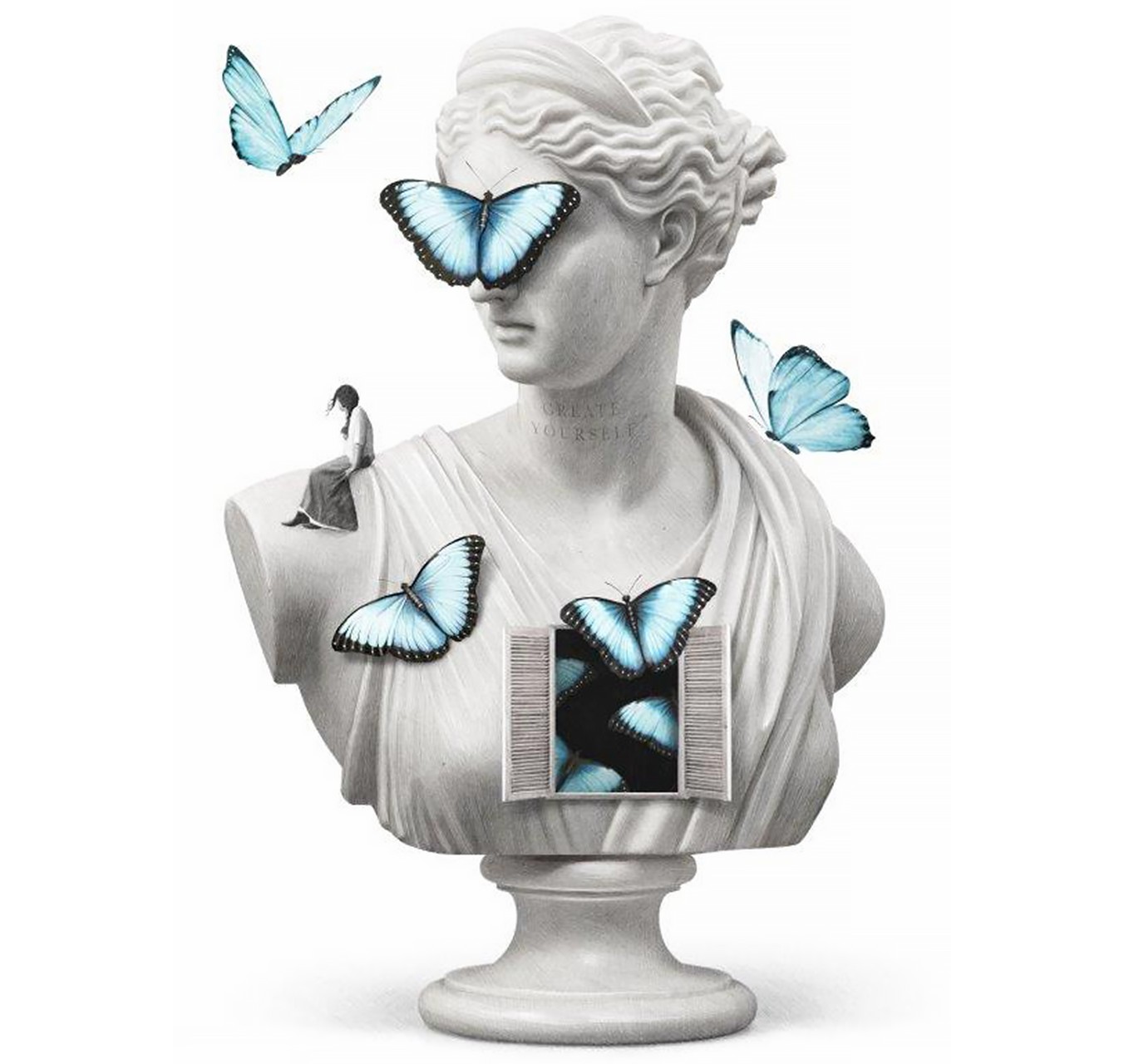 Venus with Butterflies - KOZO - Galeries Bartoux