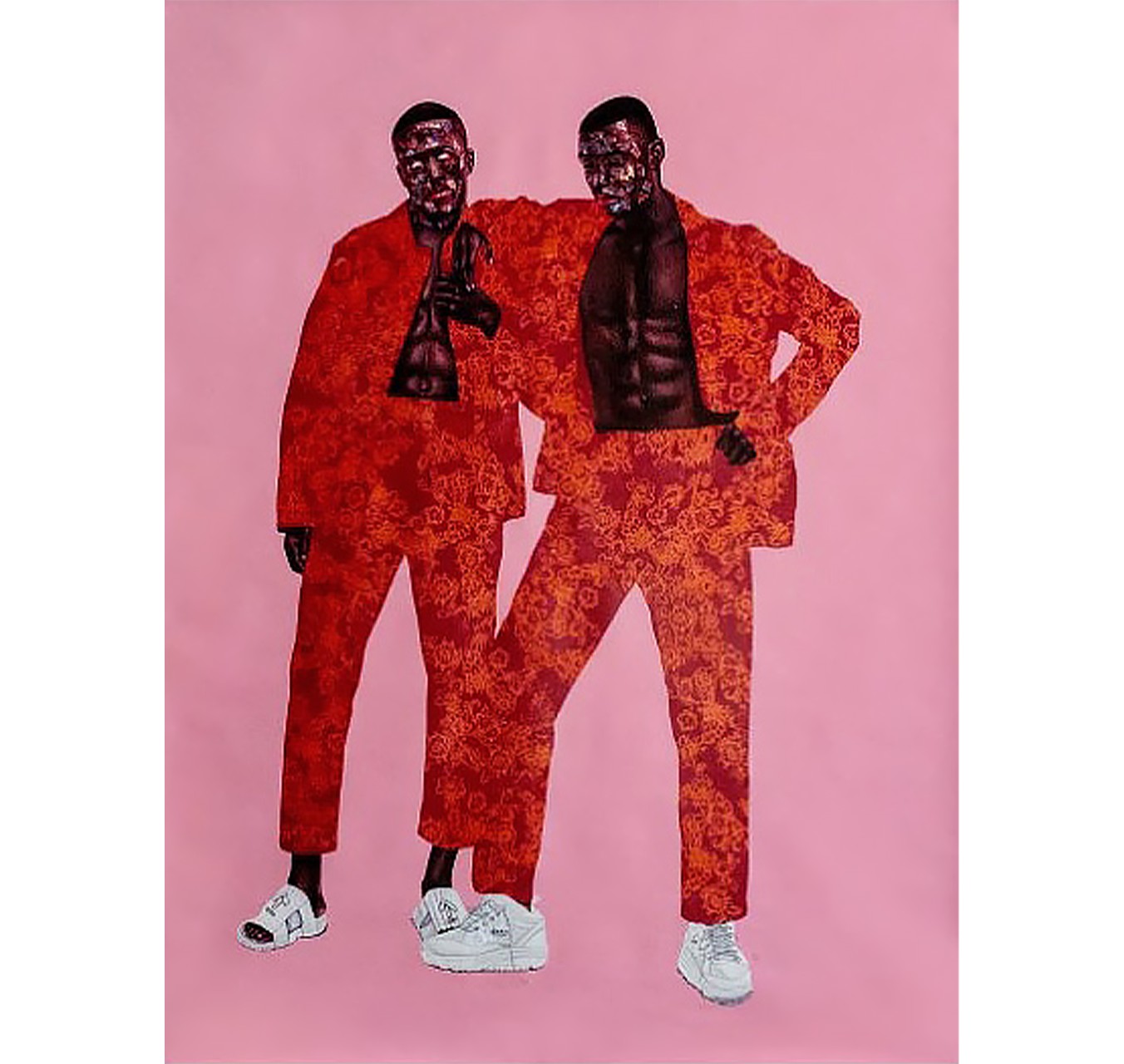 RIPPED AND RED - EMMANUEL TAKU - Galeries Bartoux