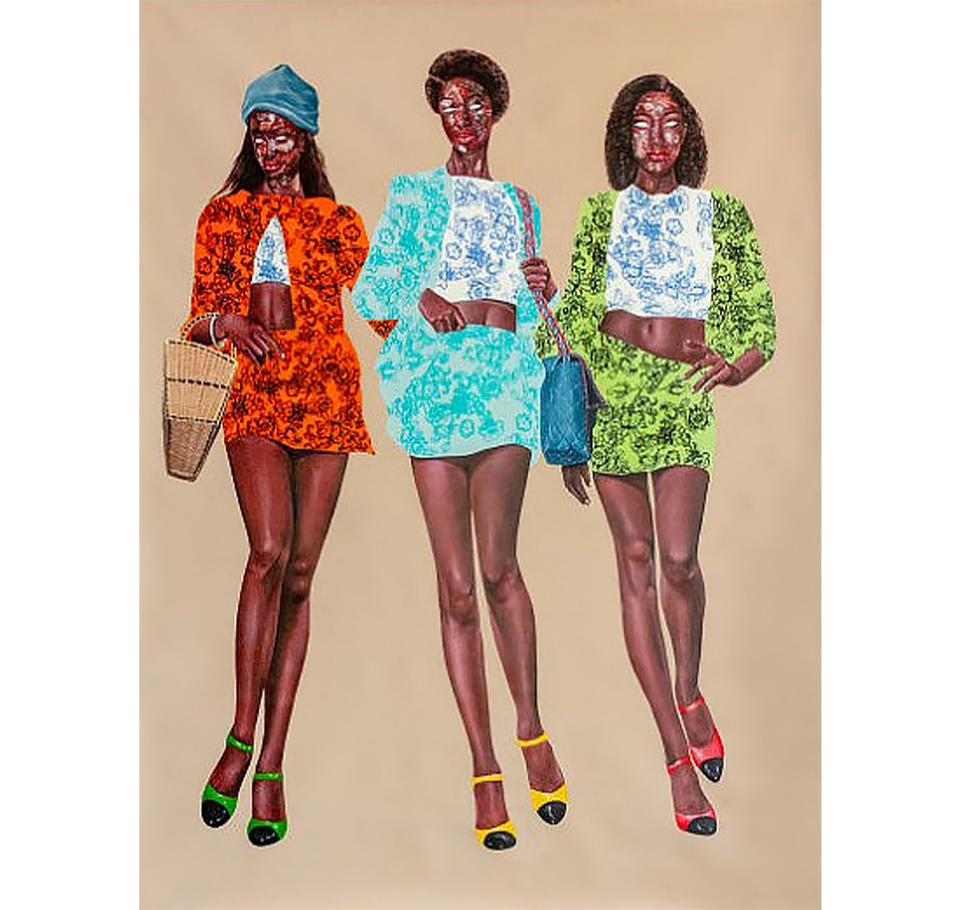SLICES OF SPLENDOR - EMMANUEL TAKU - Galeries Bartoux