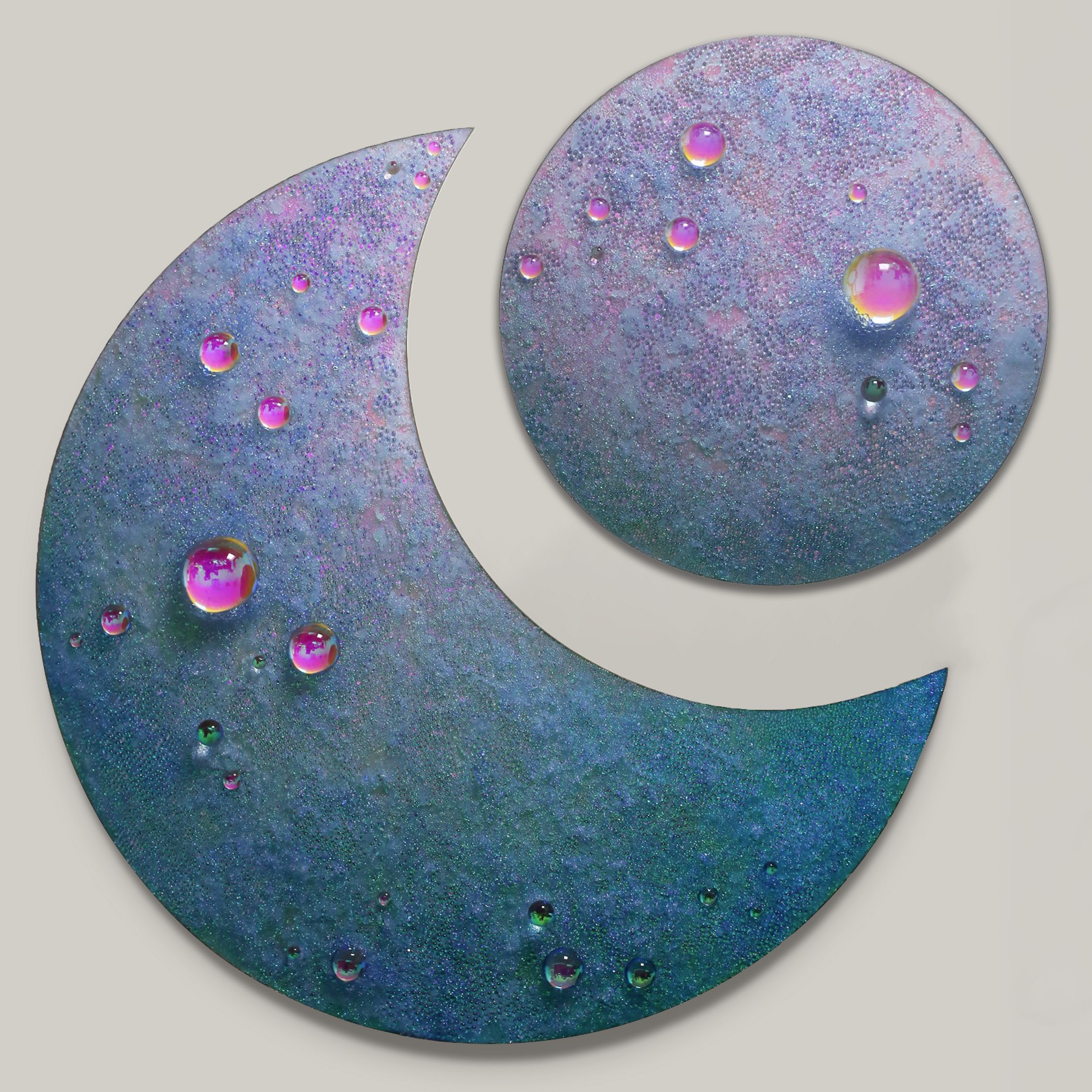 OSCILLATION SOAP BICOLORE VAGO - CORINE VAN VOORBERGEN - Galeries Bartoux