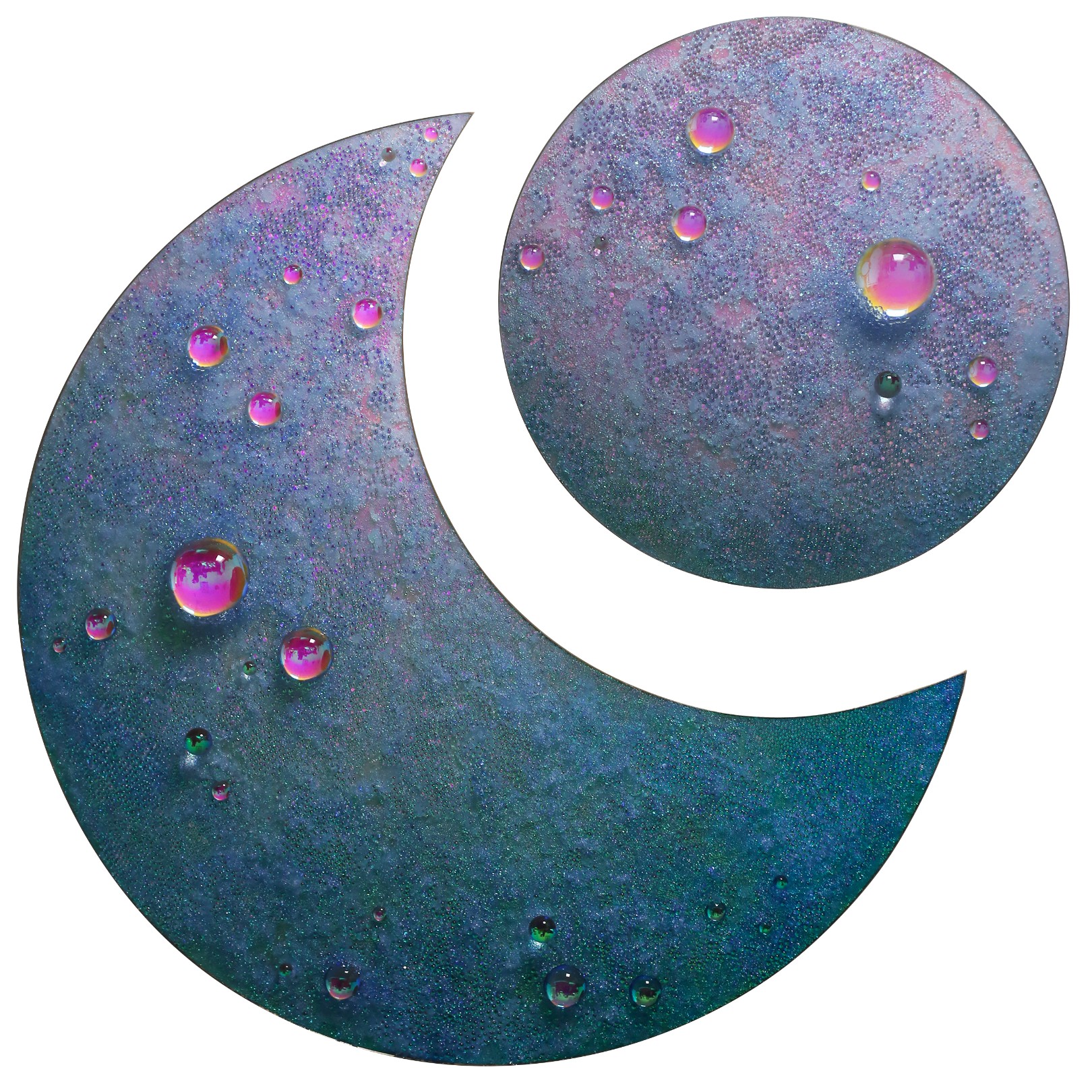 OSCILLATION SOAP BICOLORE VAGO - CORINE VAN VOORBERGEN - Galeries Bartoux