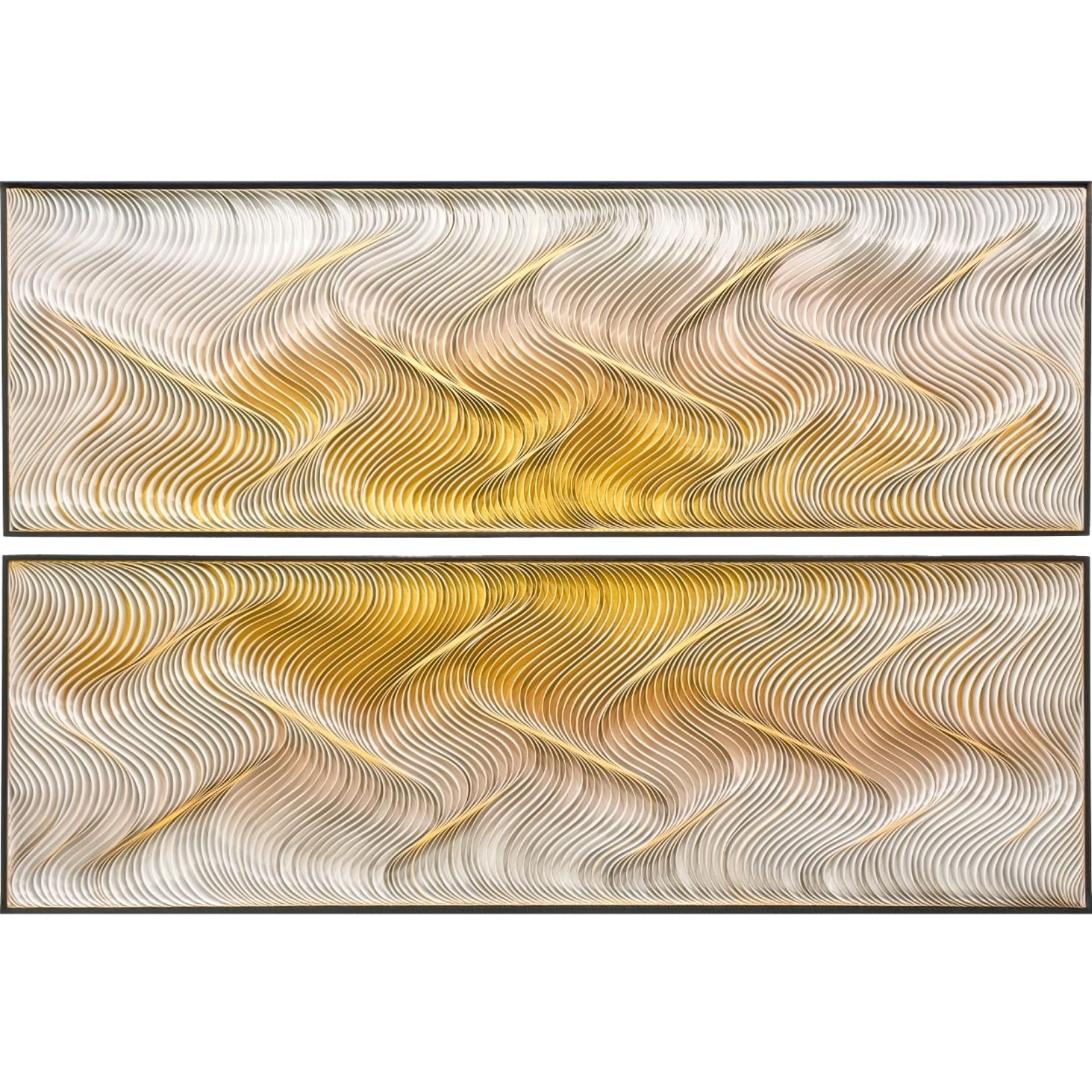 ALL THAT GLITTERS I & II (DIPTYCH) - STALLMAN - Galeries Bartoux
