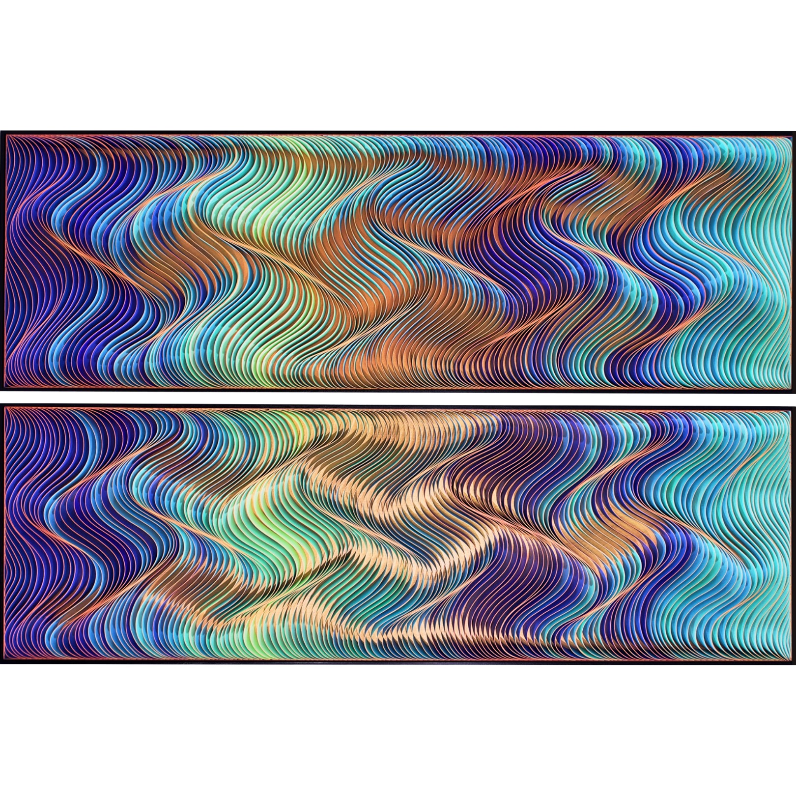 COPPER CREEK I & II (DIPTYCH) - STALLMAN - Galeries Bartoux