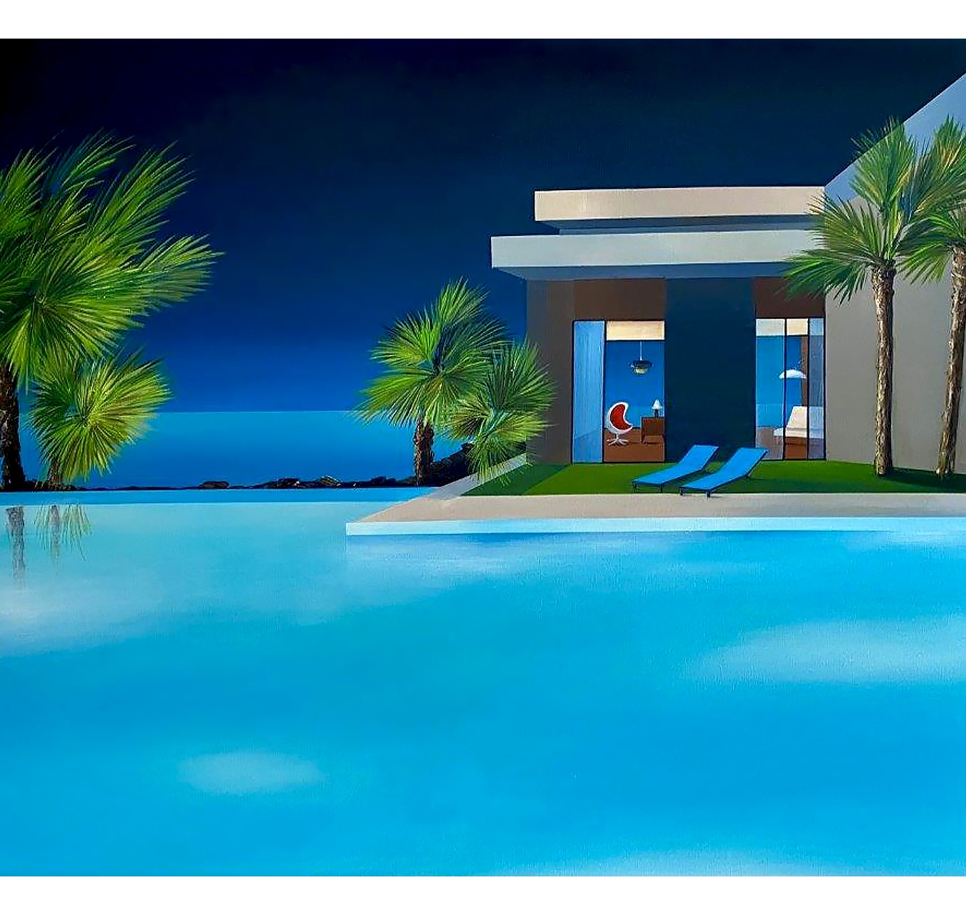 BLUE NUIT - DANIEL RAYNOTT - Galeries Bartoux