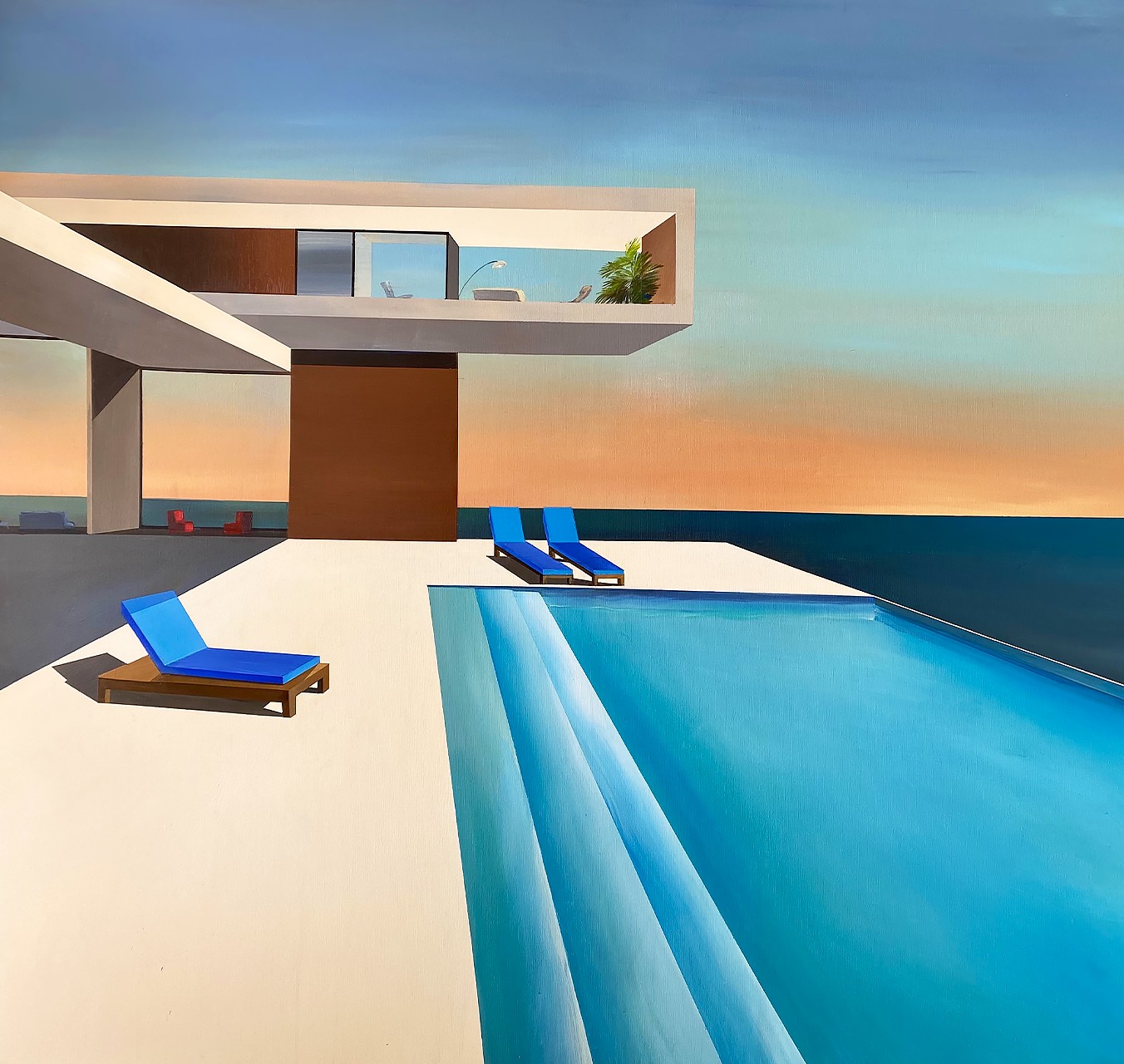 OCEAN SUNSET - DANIEL RAYNOTT - Galeries Bartoux