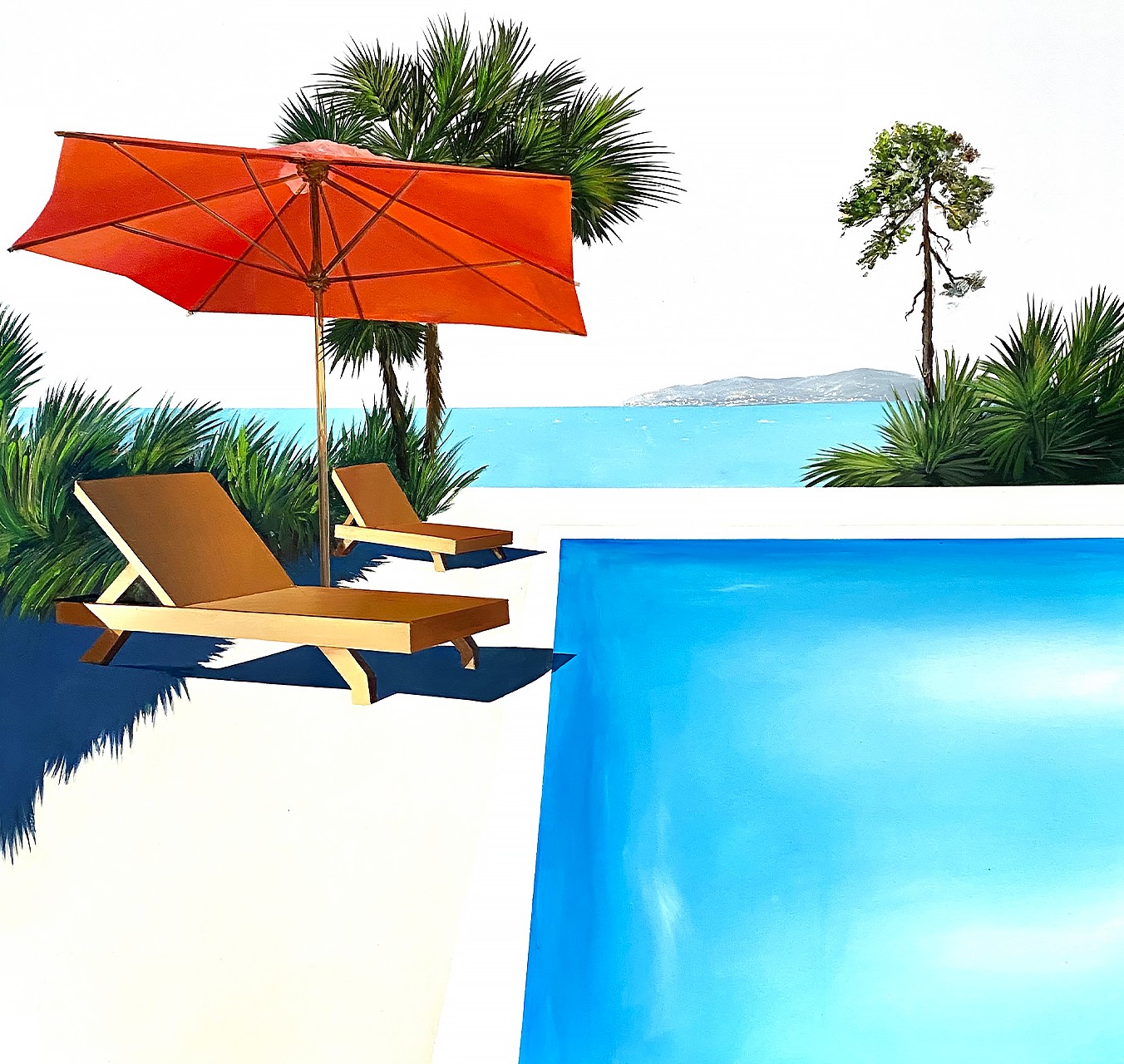 RED PARASOL - DANIEL RAYNOTT - Galeries Bartoux