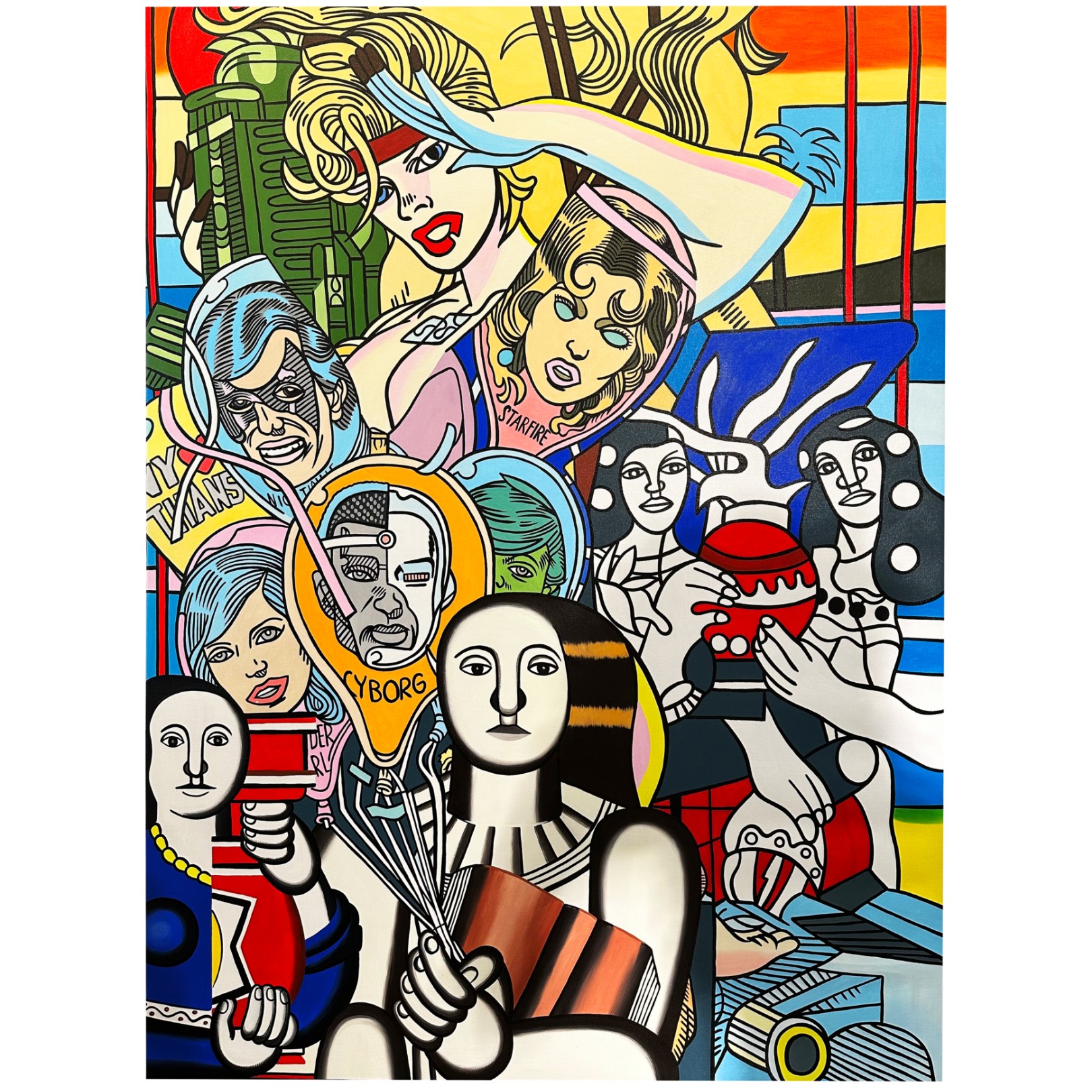HOMMAGE À FERNAND LÉGER - ERRÓ - Galeries Bartoux