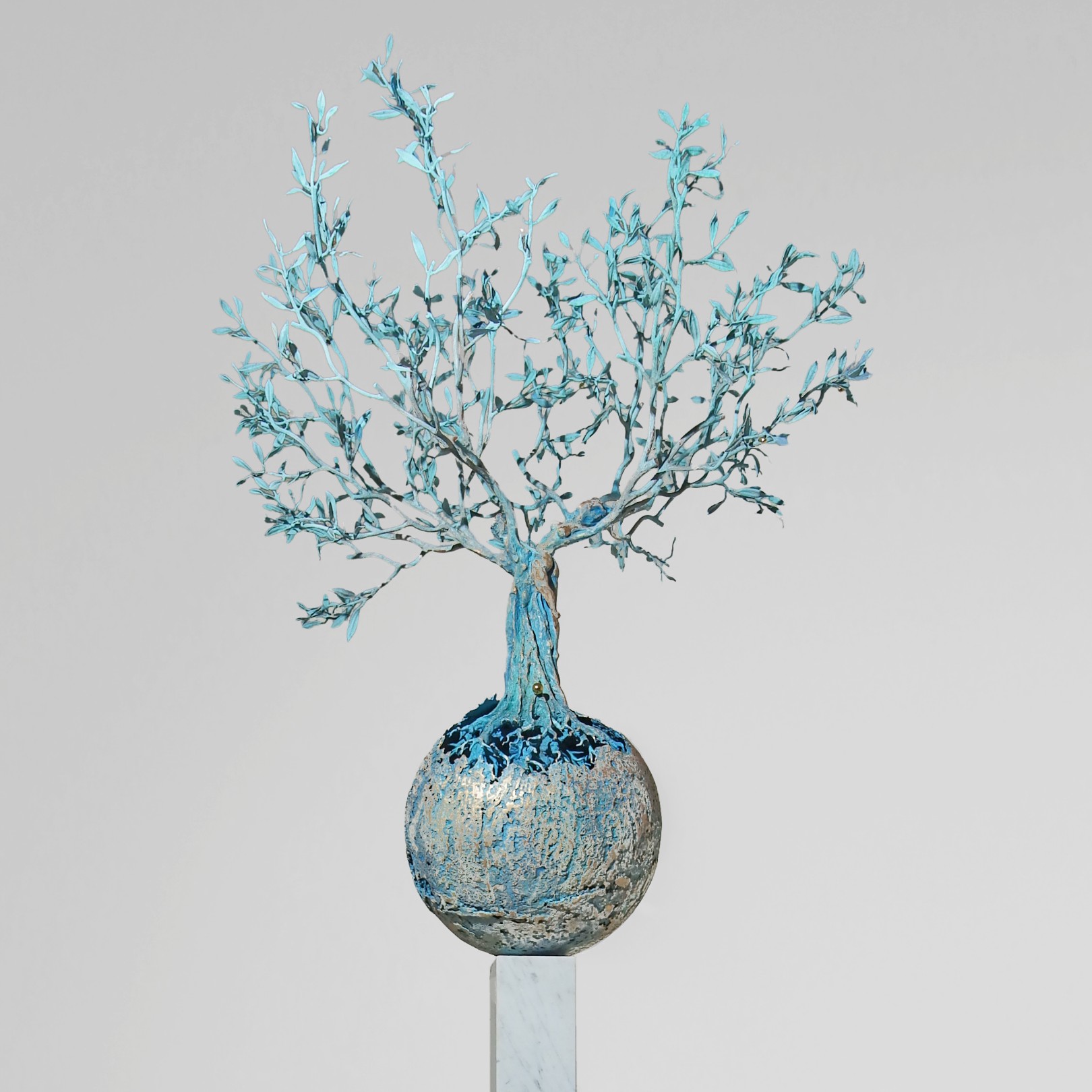 MIAMOCI E IL MONDO VIVRA 112 x 85 x 71 cm - ANDREA ROGGI - Galeries Bartoux
