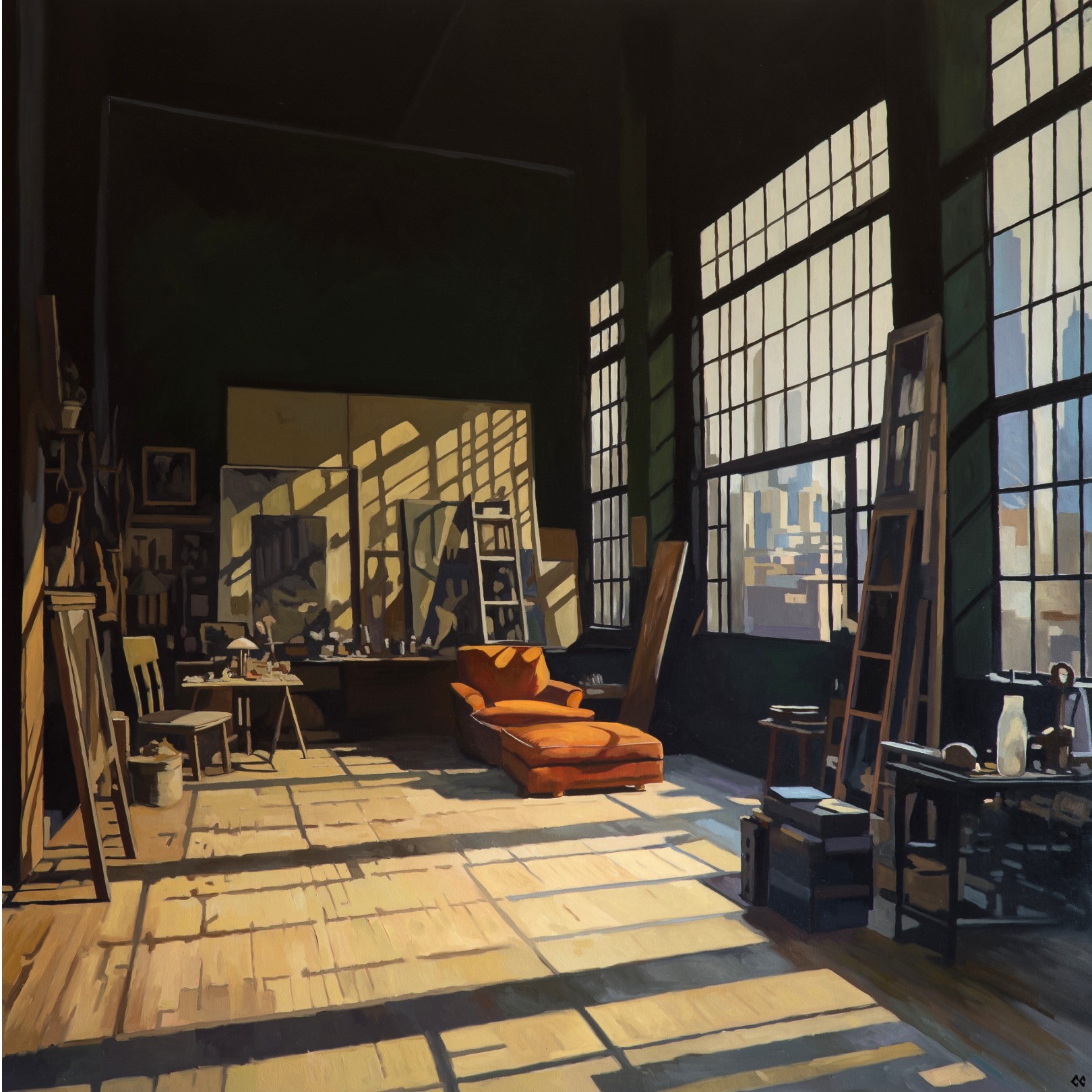 ARTIST STUDIO IN NYC - CHRIS CAROLINA - Galeries Bartoux