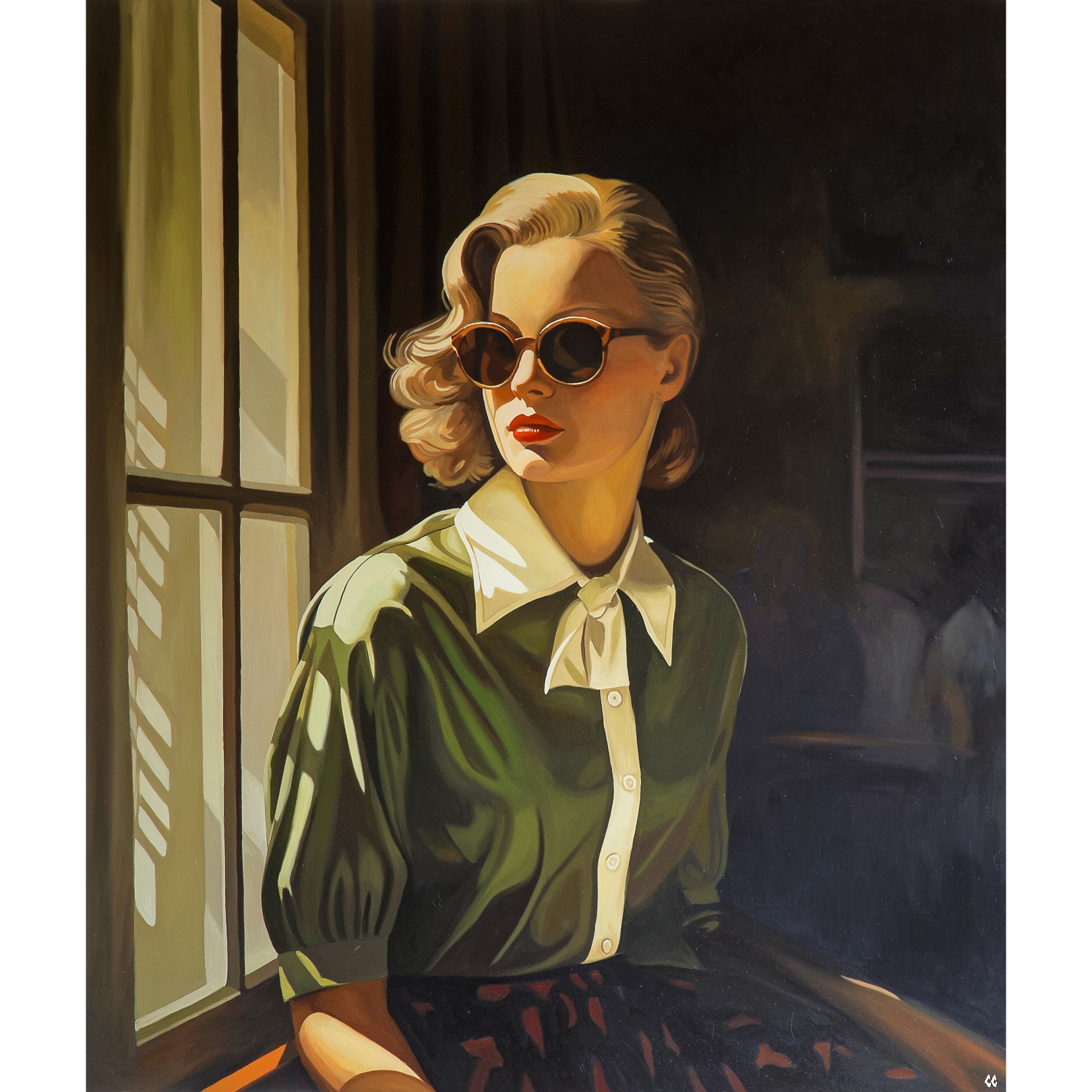 THE GIRL AT THE WINDOW - CHRIS CAROLINA - Galeries Bartoux