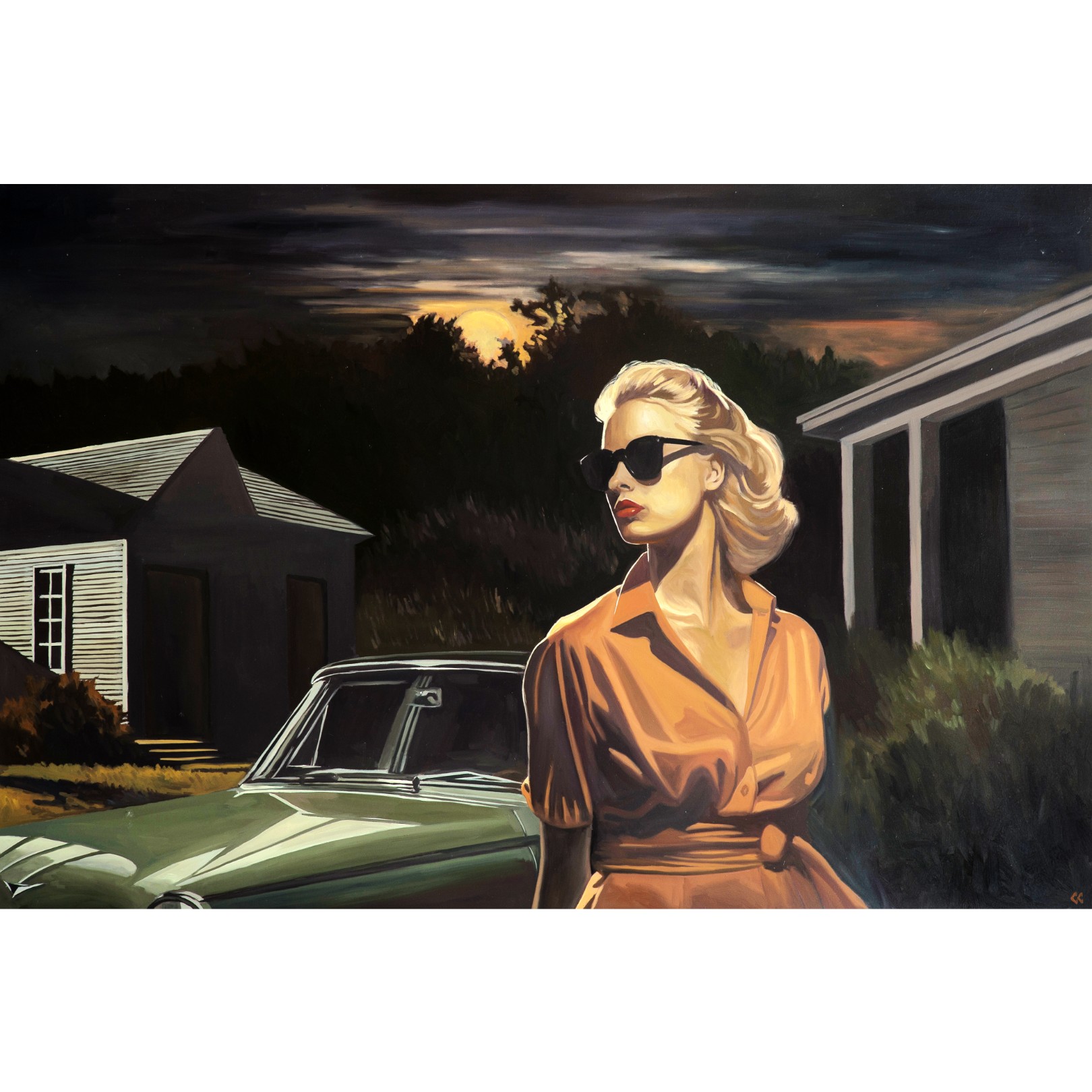 FULL MOON EVENING - CHRIS CAROLINA - Galeries Bartoux