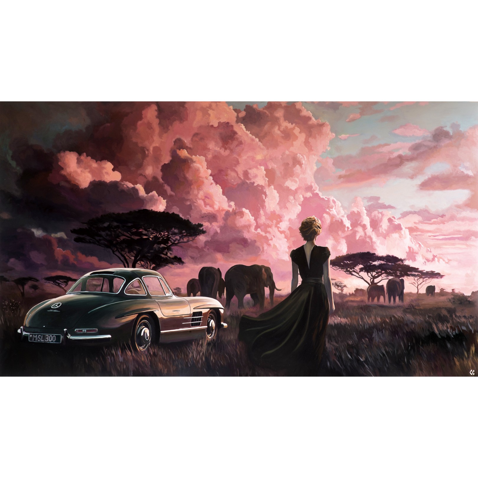 WILD ESCAPE IN THE BUSH - CHRIS CAROLINA - Galeries Bartoux