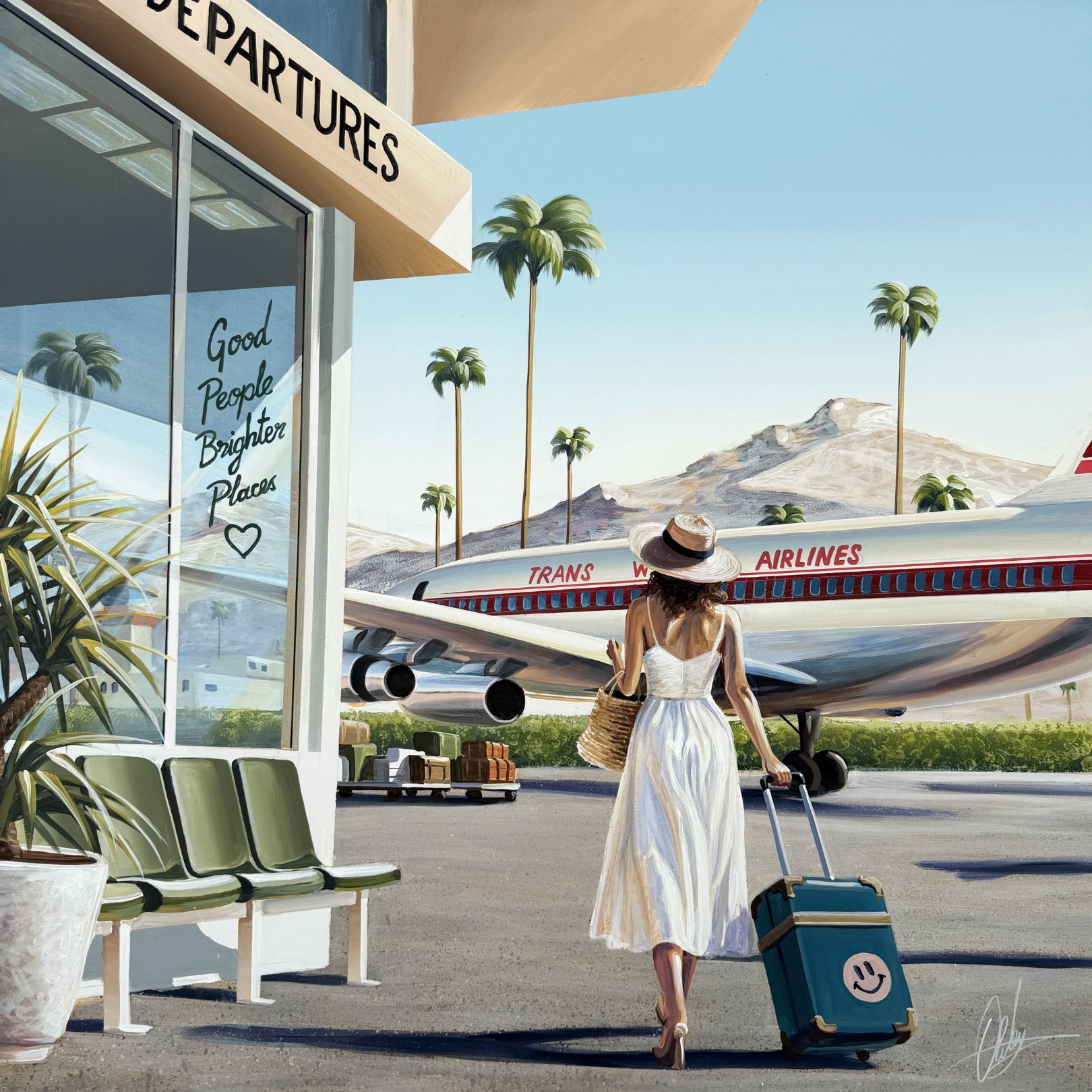 SOMEWHERE TO BE - CHRIS RILEY - Galeries Bartoux