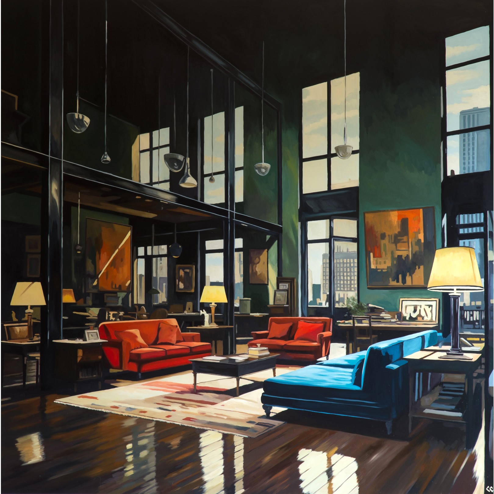 COLORFUL LOFT - CHRIS CAROLINA - Galeries Bartoux