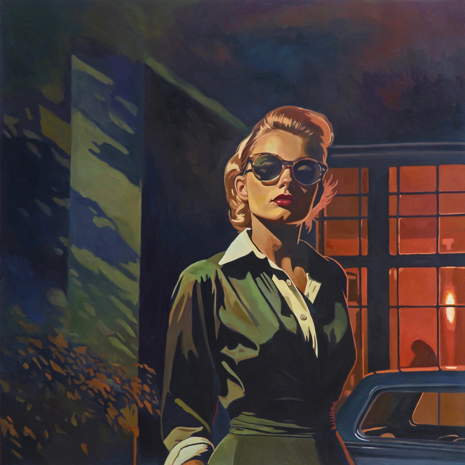 OUTSIDE NIGHT - CHRIS CAROLINA - Galeries Bartoux