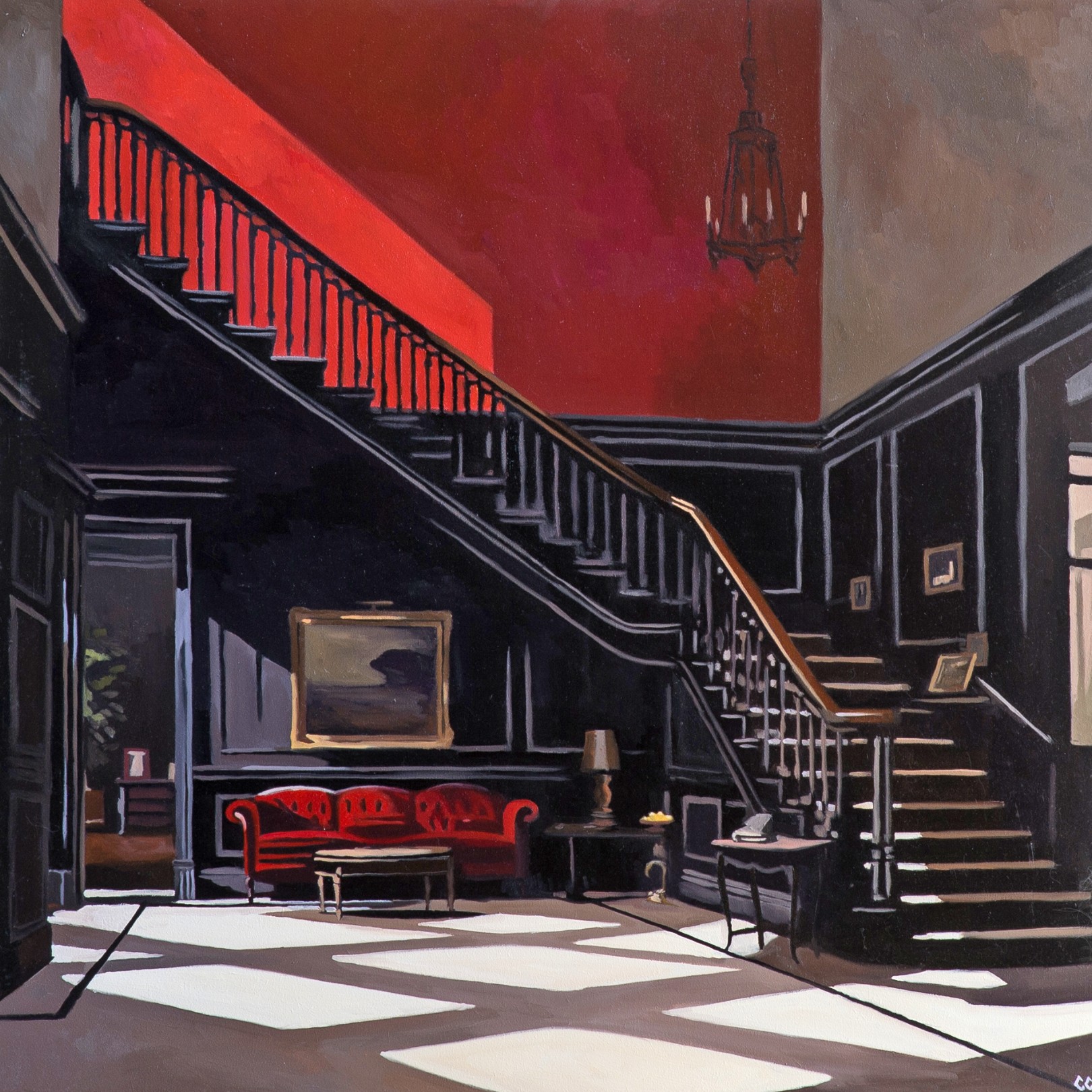 RED SOFA - CHRIS CAROLINA - Galeries Bartoux