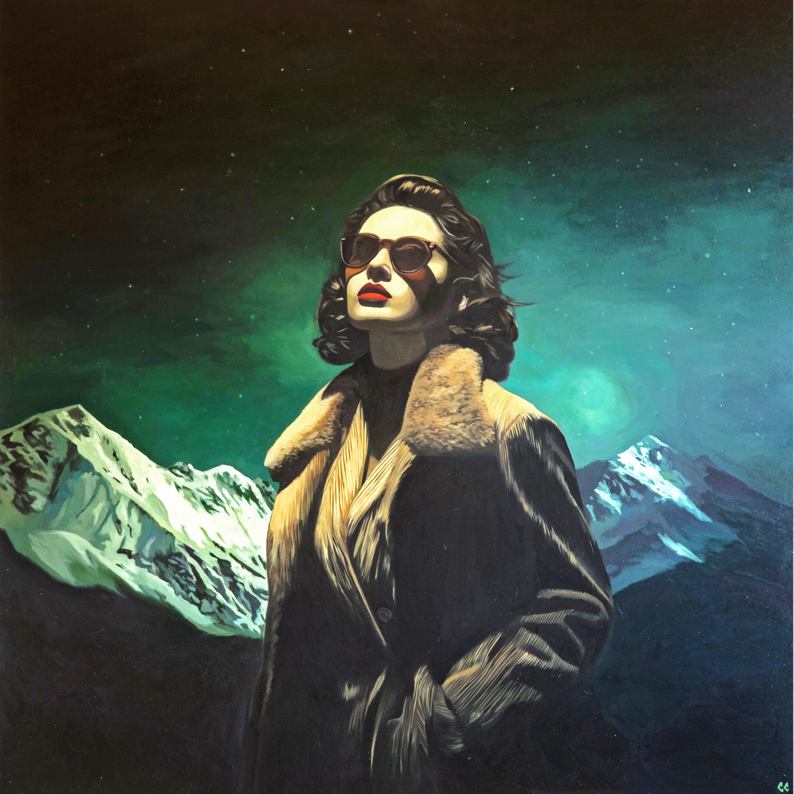 SNOWING NIGHT - CHRIS CAROLINA - Galeries Bartoux