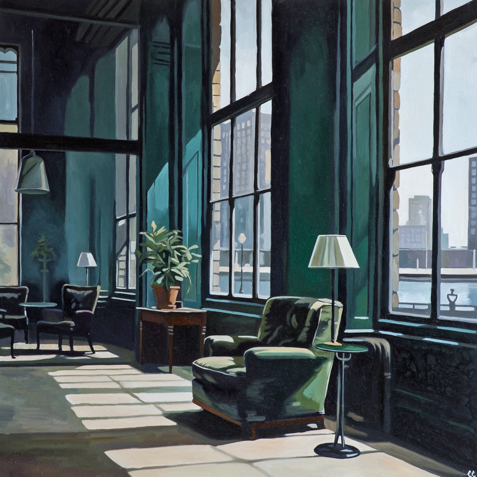 THE GREEN ARMCHAIR - CHRIS CAROLINA - Galeries Bartoux