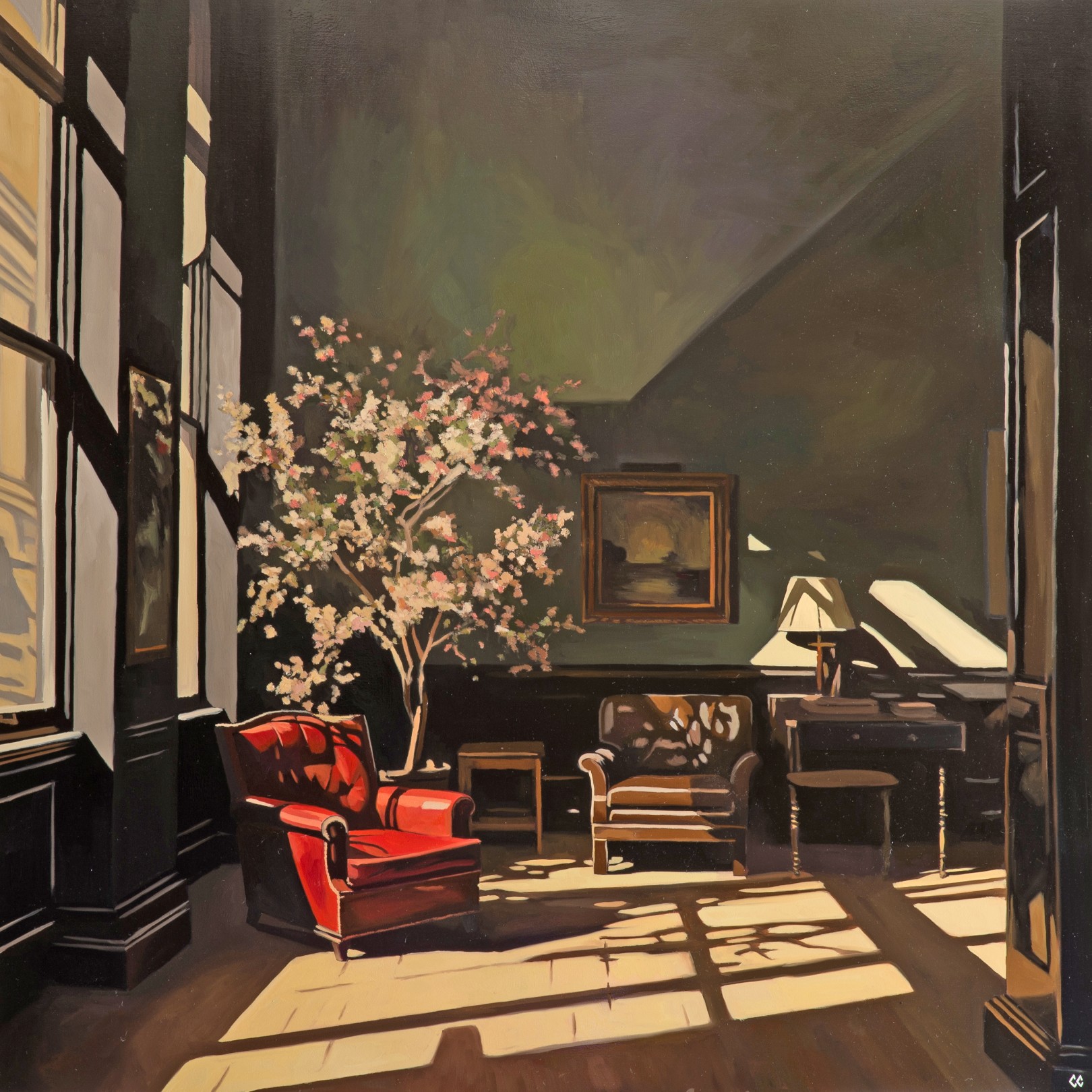 THE RED ARMCHAIR - CHRIS CAROLINA - Galeries Bartoux