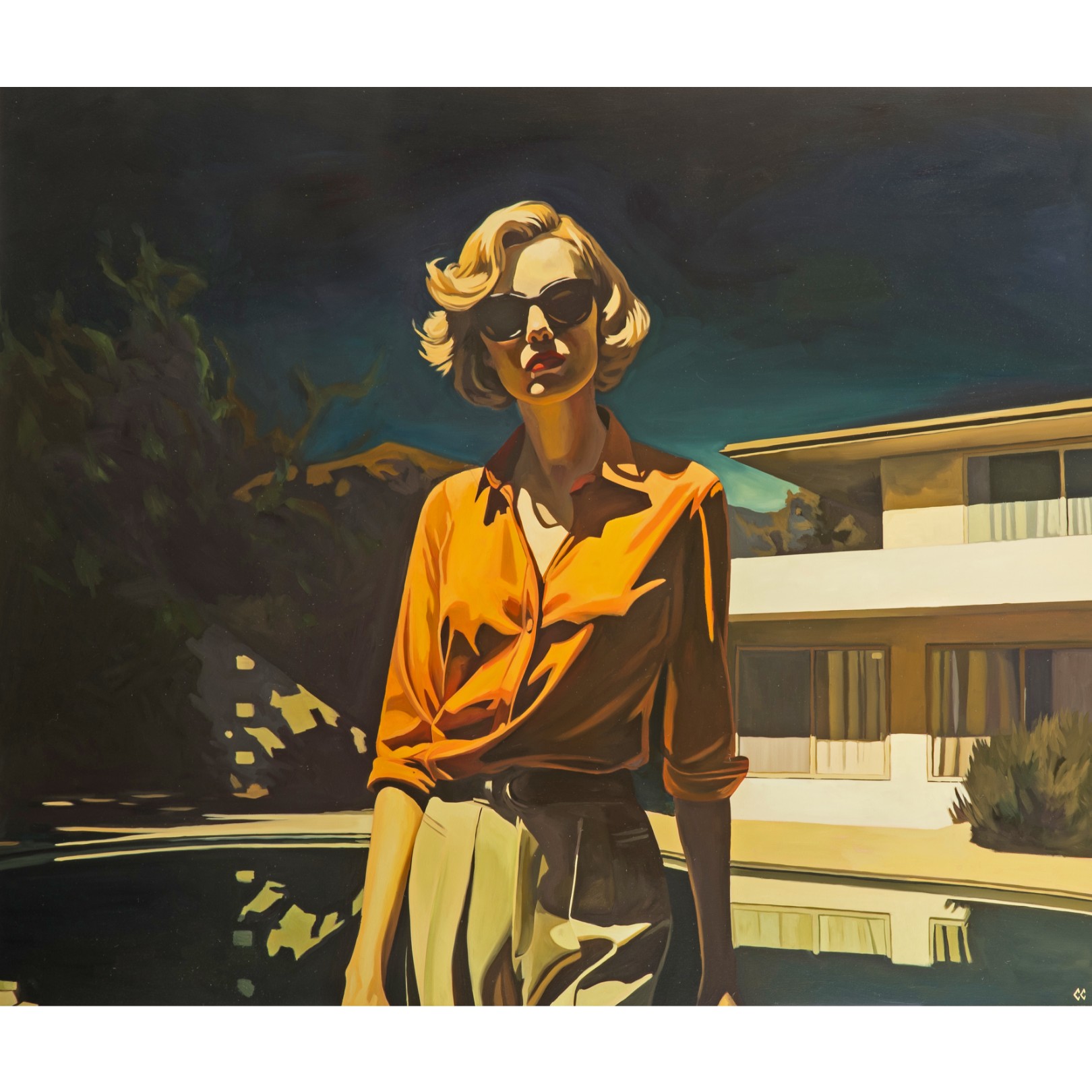 THE SWIMMING POOL MOTEL - CHRIS CAROLINA - Galeries Bartoux