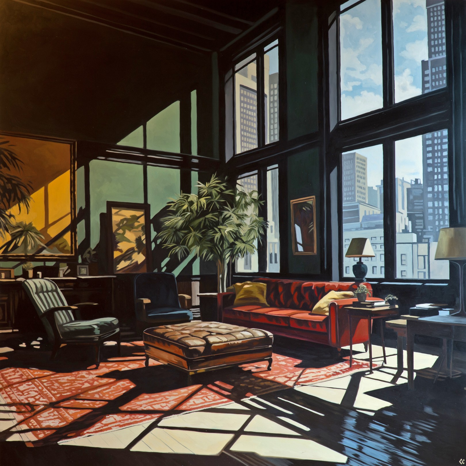 UNE VUE DE NEW YORK - CHRIS CAROLINA - Galeries Bartoux