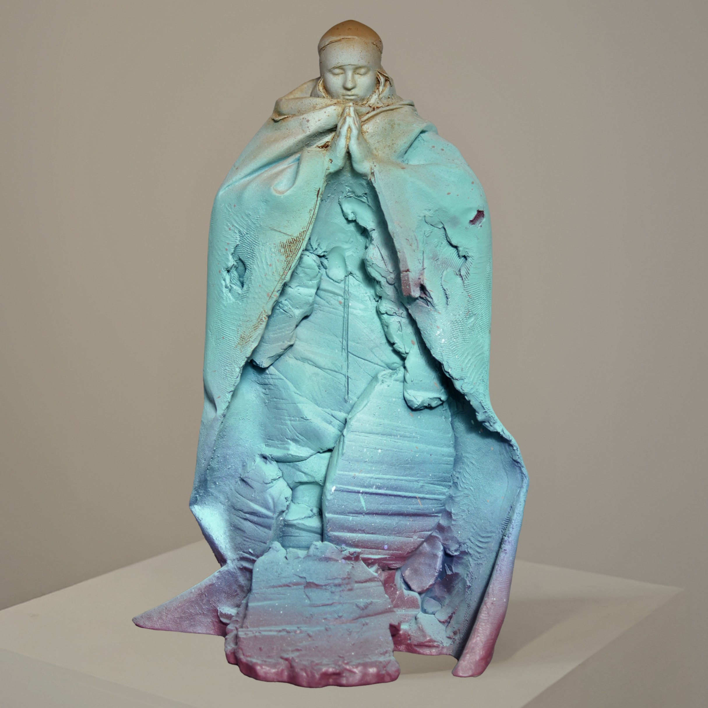 ONE SECOND OF SILENCE - GREEN VERSION - EUDALD DE JUANA - Galeries Bartoux