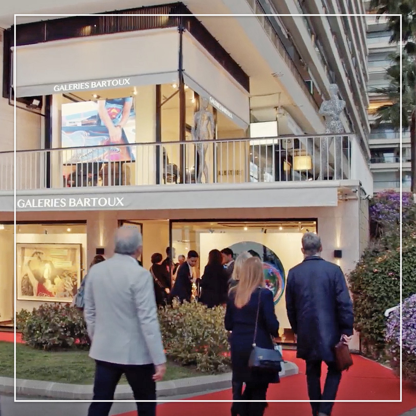 LA GALERIE BARTOUX CANNES FÊTE SES 1 AN ! - Galeries Bartoux