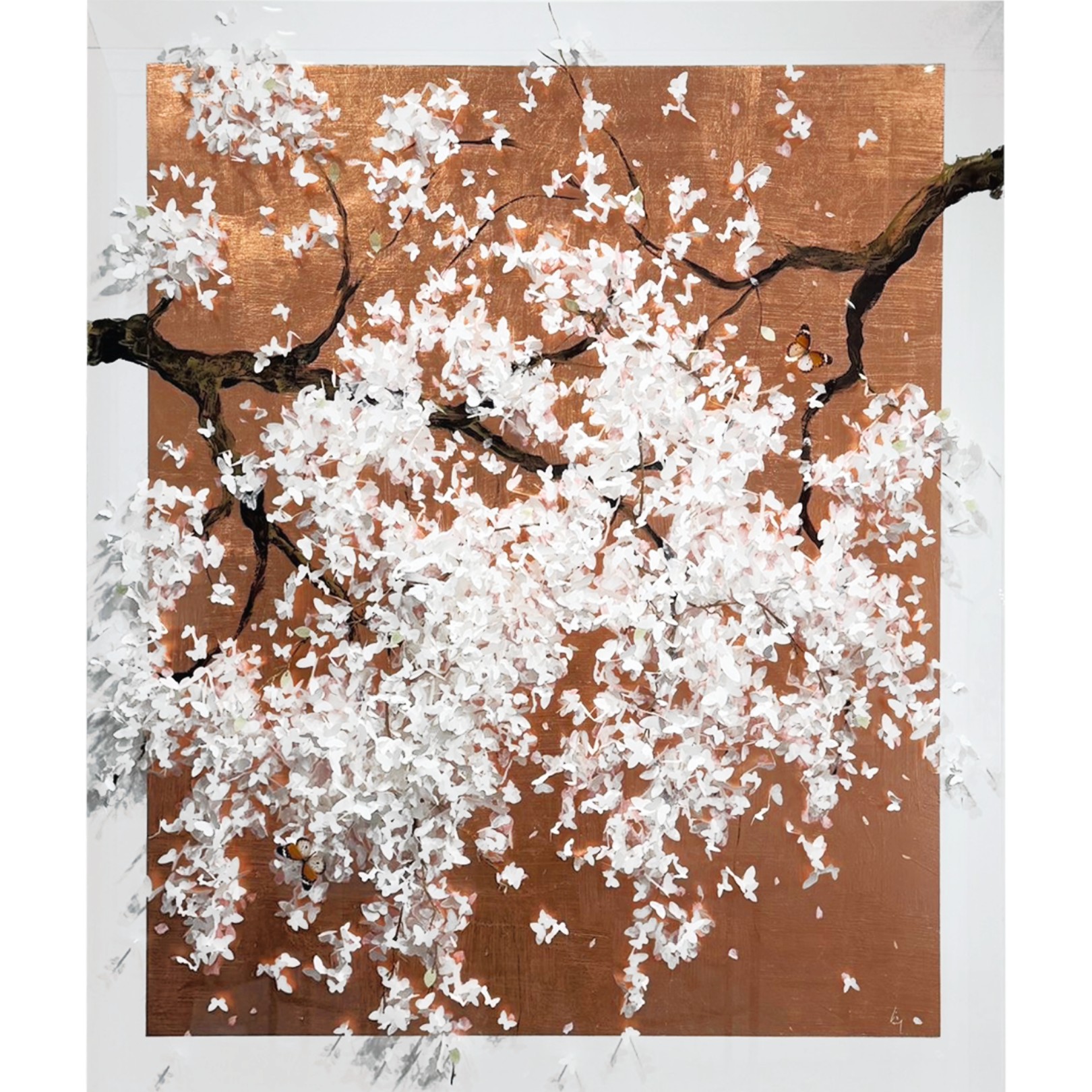 SAKURA COPPER LEAF - LIS SAM - Galeries Bartoux