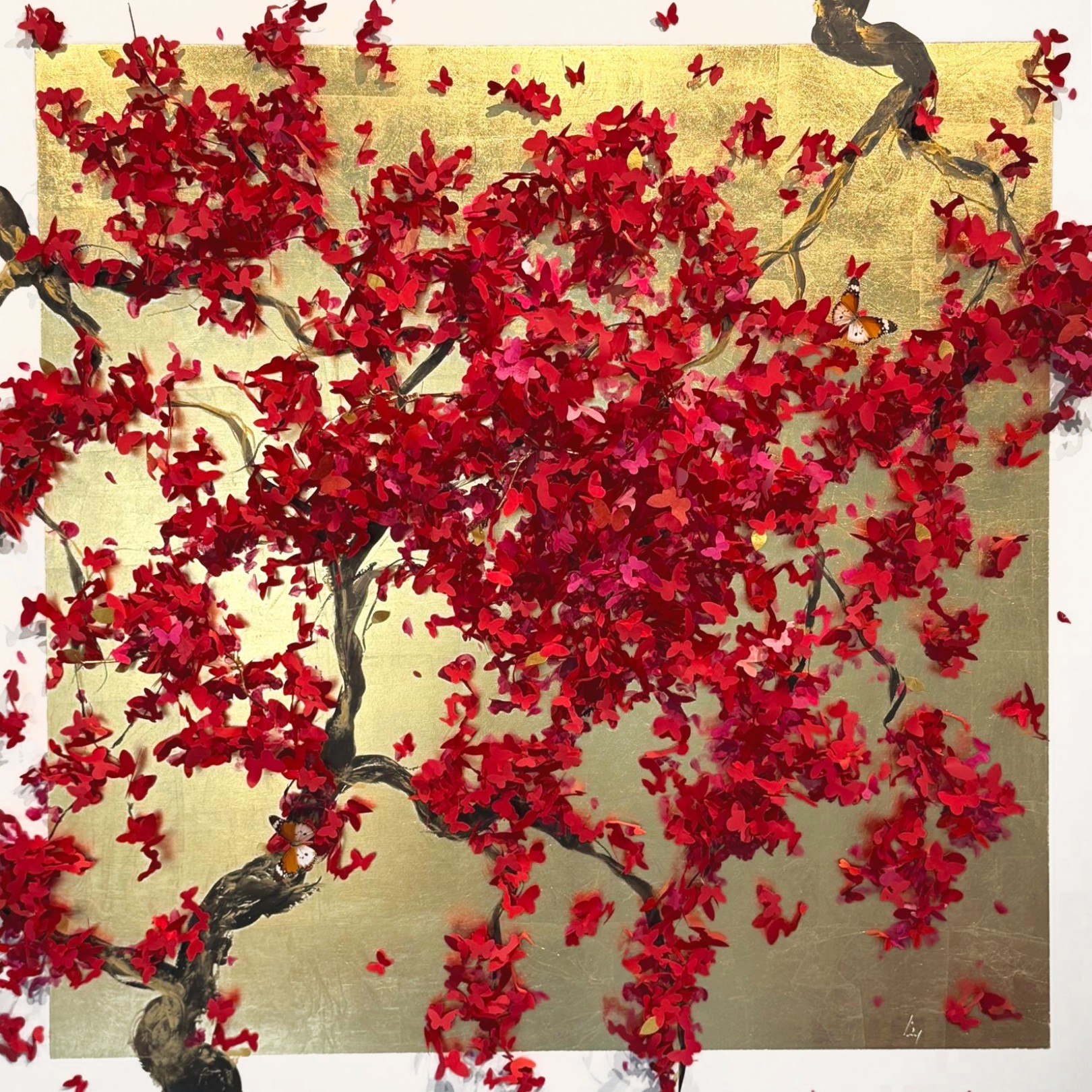 SAKURA GOLD - LIS SAM - Galeries Bartoux
