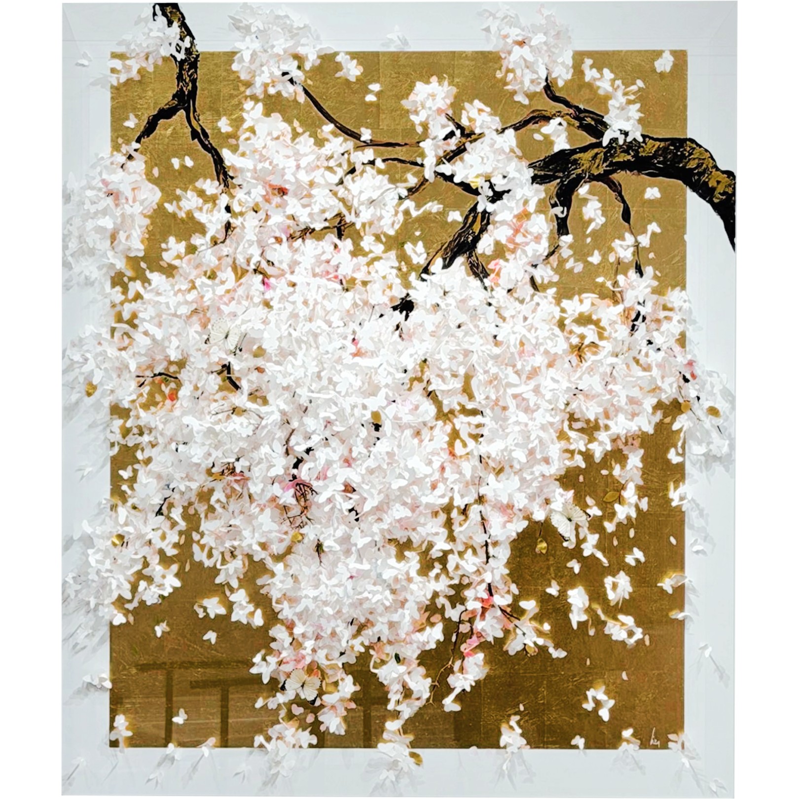 SAKURA GOLD BLANC - LIS SAM - Galeries Bartoux