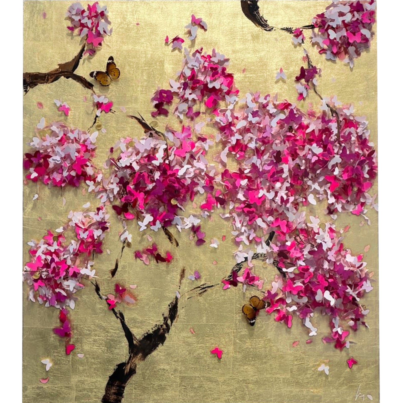 SAKURA ROSE ET GOLD - LIS SAM - Galeries Bartoux