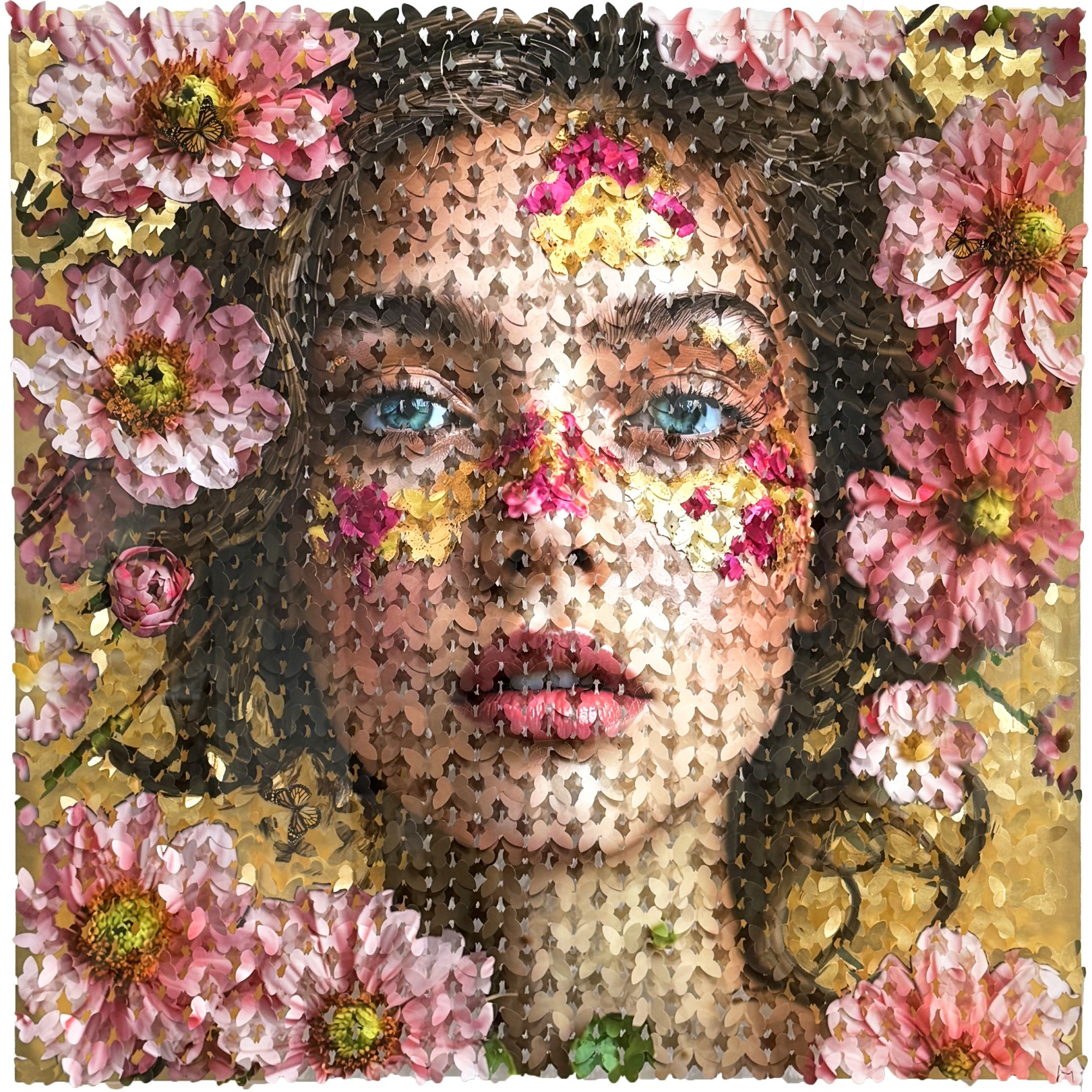 SOUS LES PÉTALES ROSE VI - LIS SAM - Galeries Bartoux