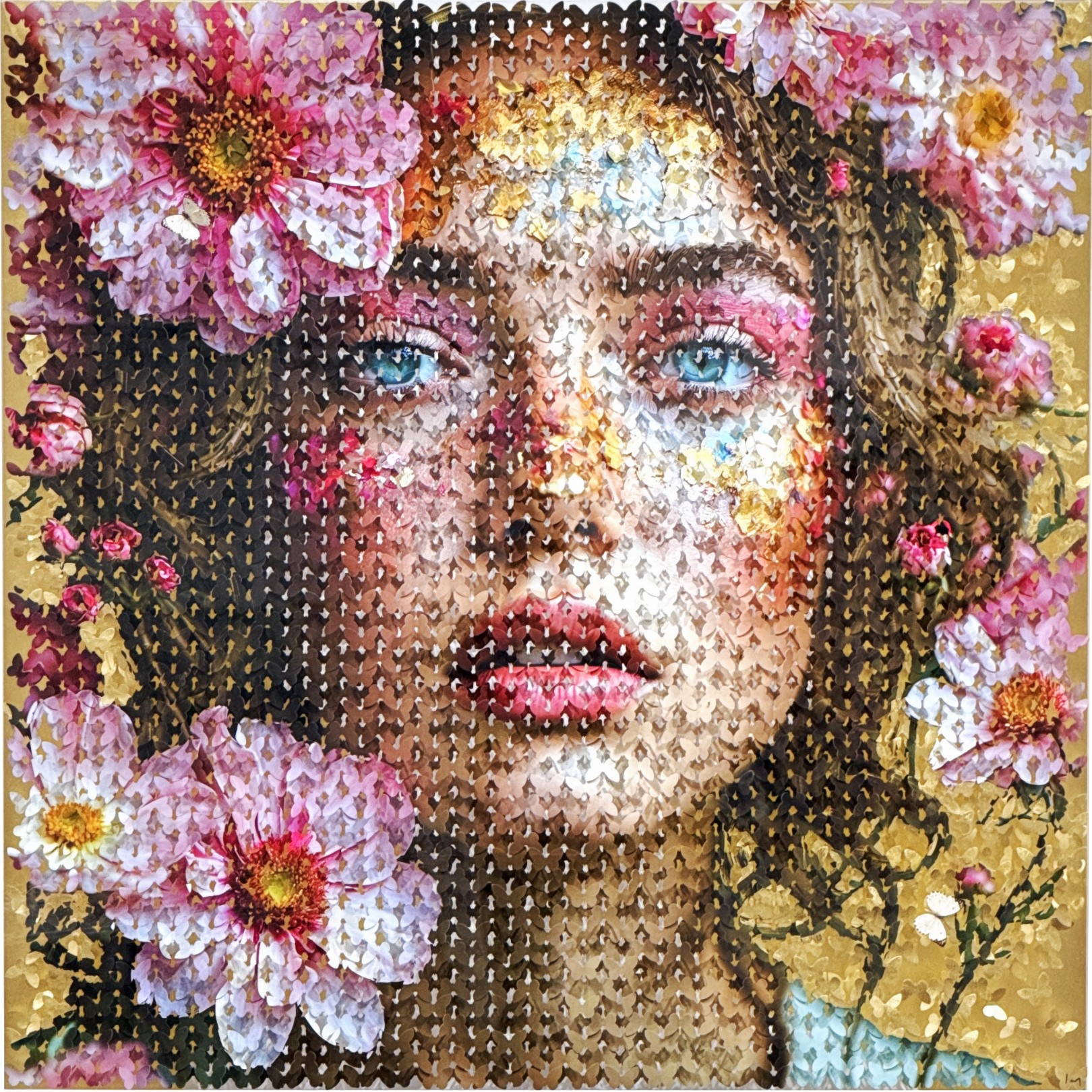 SOUS LES PÉTALES ROSE VII - LIS SAM - Galeries Bartoux