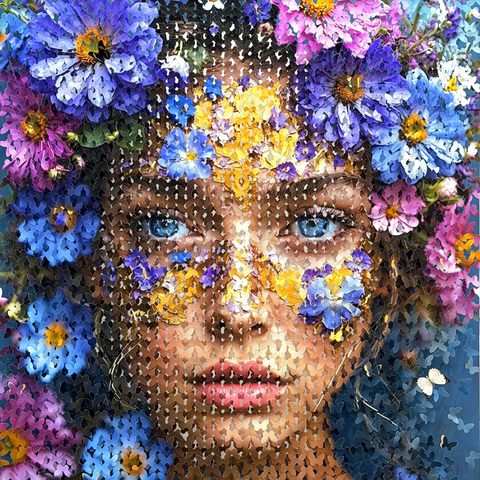 SOUS LES PÉTALES VIOLETS II - LIS SAM - Galeries Bartoux