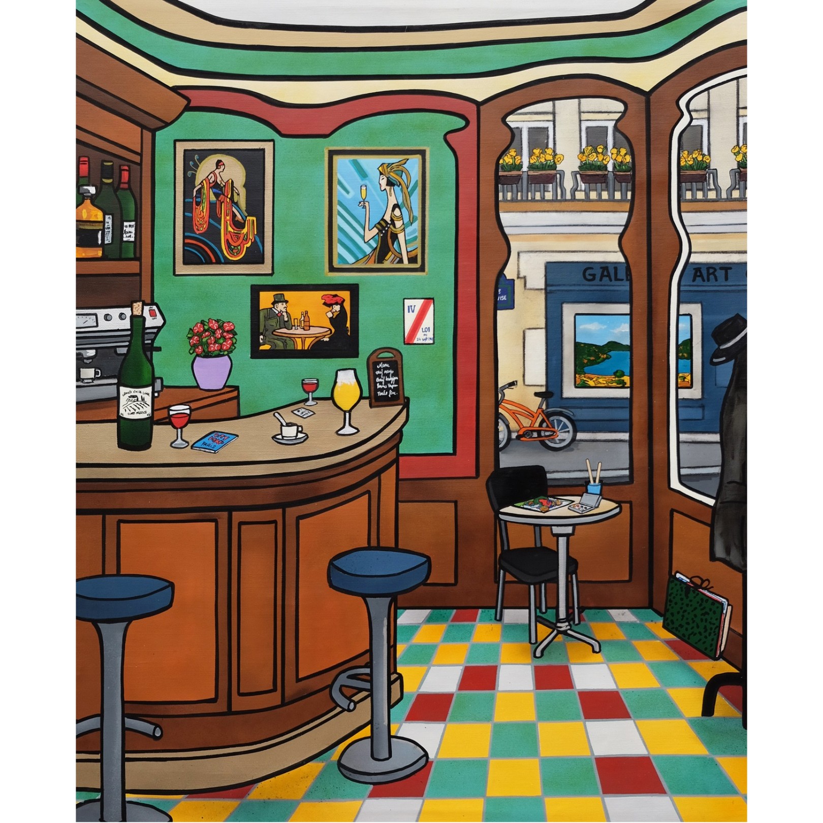 BAR - FRED ALIONE - Galeries Bartoux