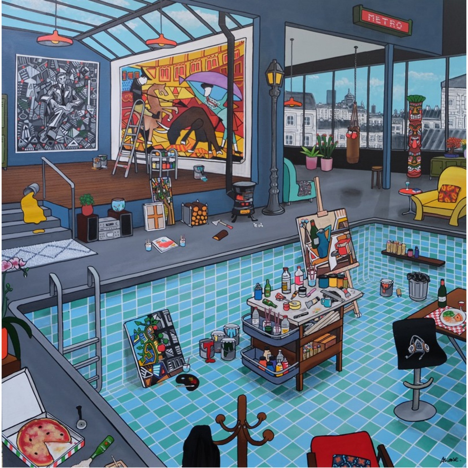 CUBISME - FRED ALIONE - Galeries Bartoux